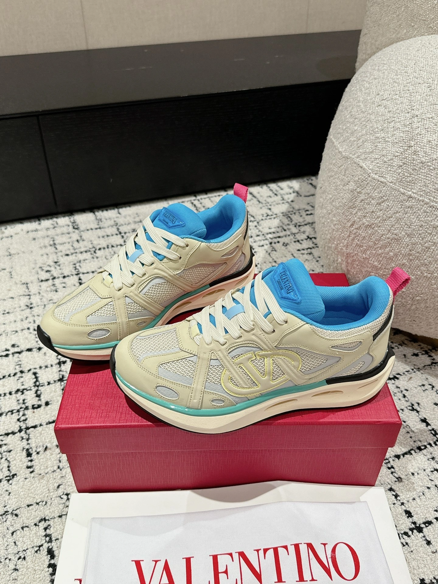 OOBB-- V1859ti9o 5Y2S0I25FWSZGW VLogoEasyiog cowhide Thick soles：4CM item:E-X187A0221