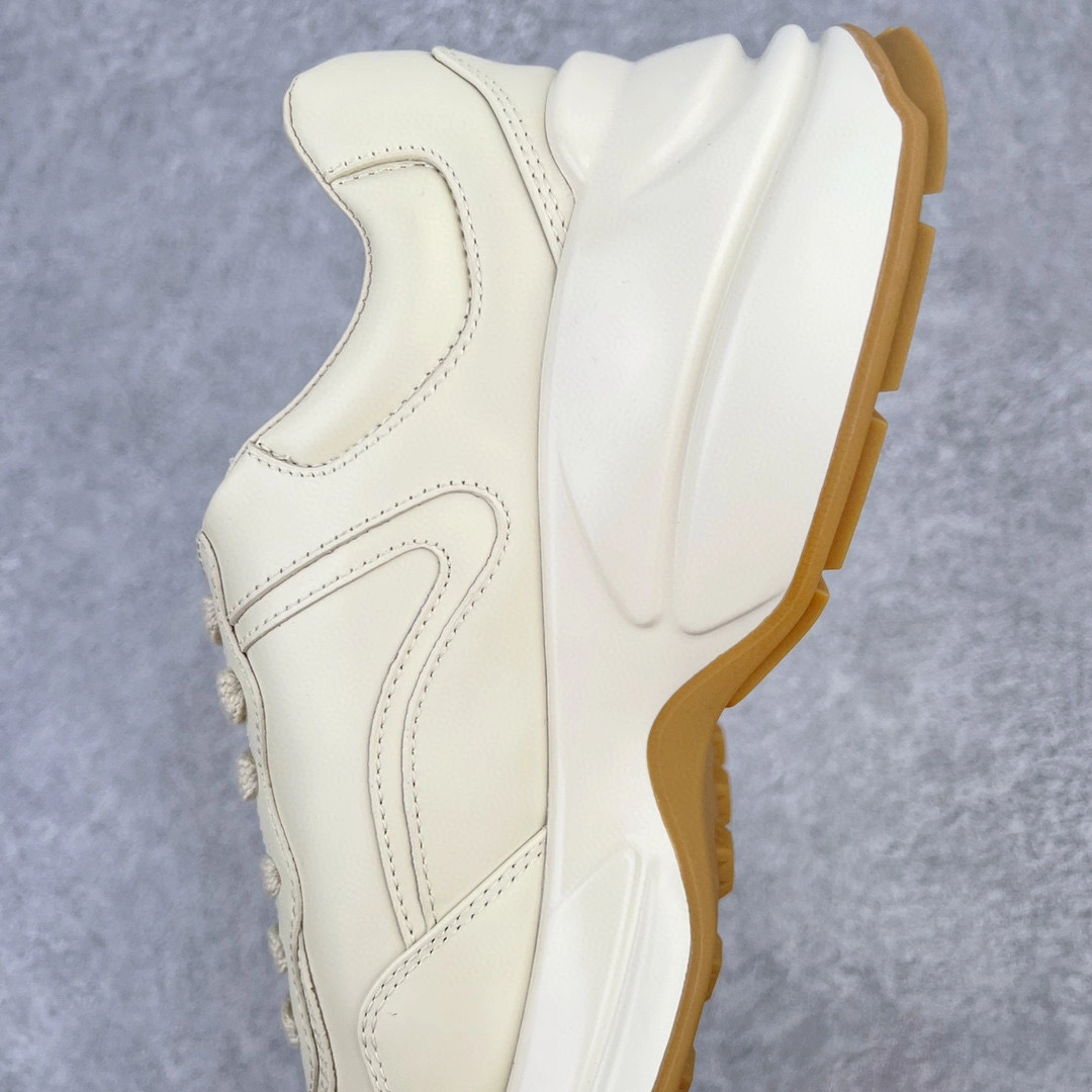 OOBB- 663339 2SH00 9522 Rhyton Vintage Trainer Sneaker 5D calfskin item：B-X000E3127C