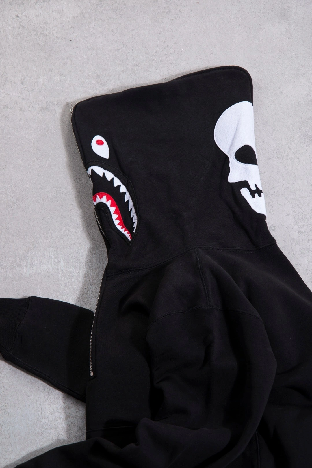 Gemini-- 21p5 BAPE Neighborhood(NBHD) YKK Cotton embroidery oversized 2colour item:E-F125L1105-2F
