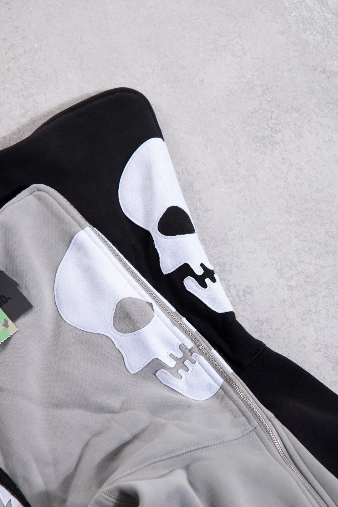 Gemini-- 21p5 BAPE Neighborhood(NBHD) YKK Cotton embroidery oversized 2colour item:E-F125L1105-2F