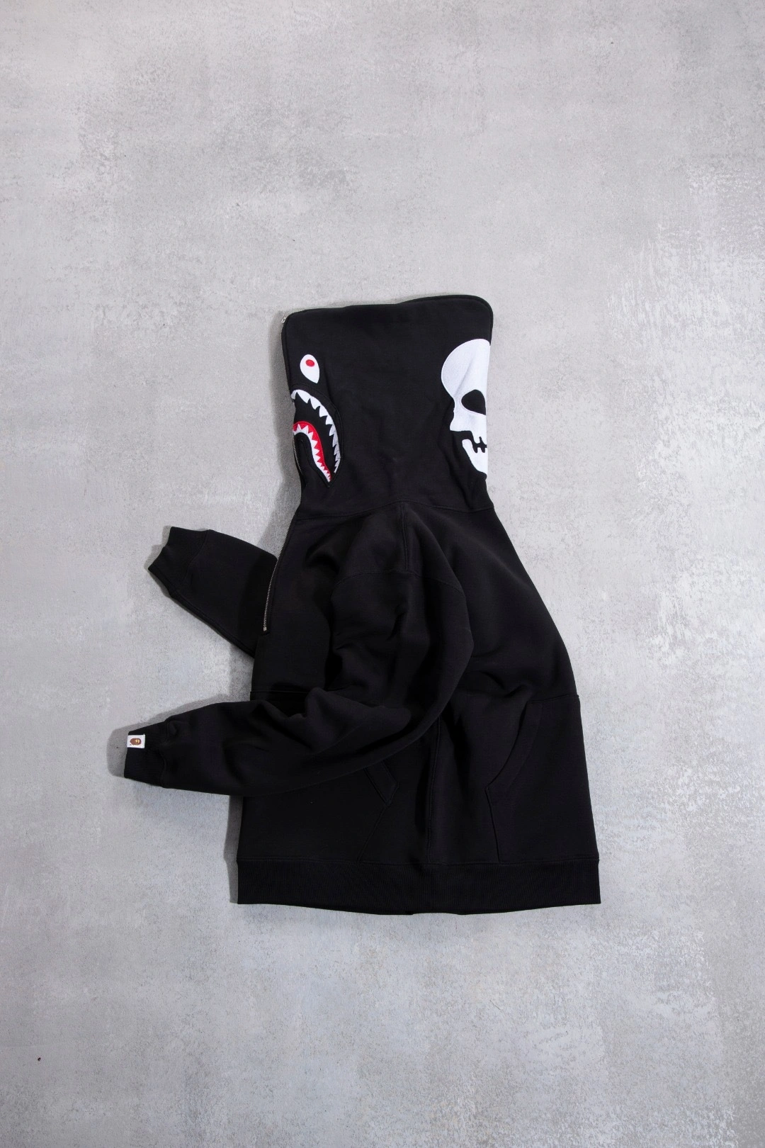 Gemini-- 21p5 BAPE Neighborhood(NBHD) YKK Cotton embroidery oversized 2colour item:E-F125L1105-2F