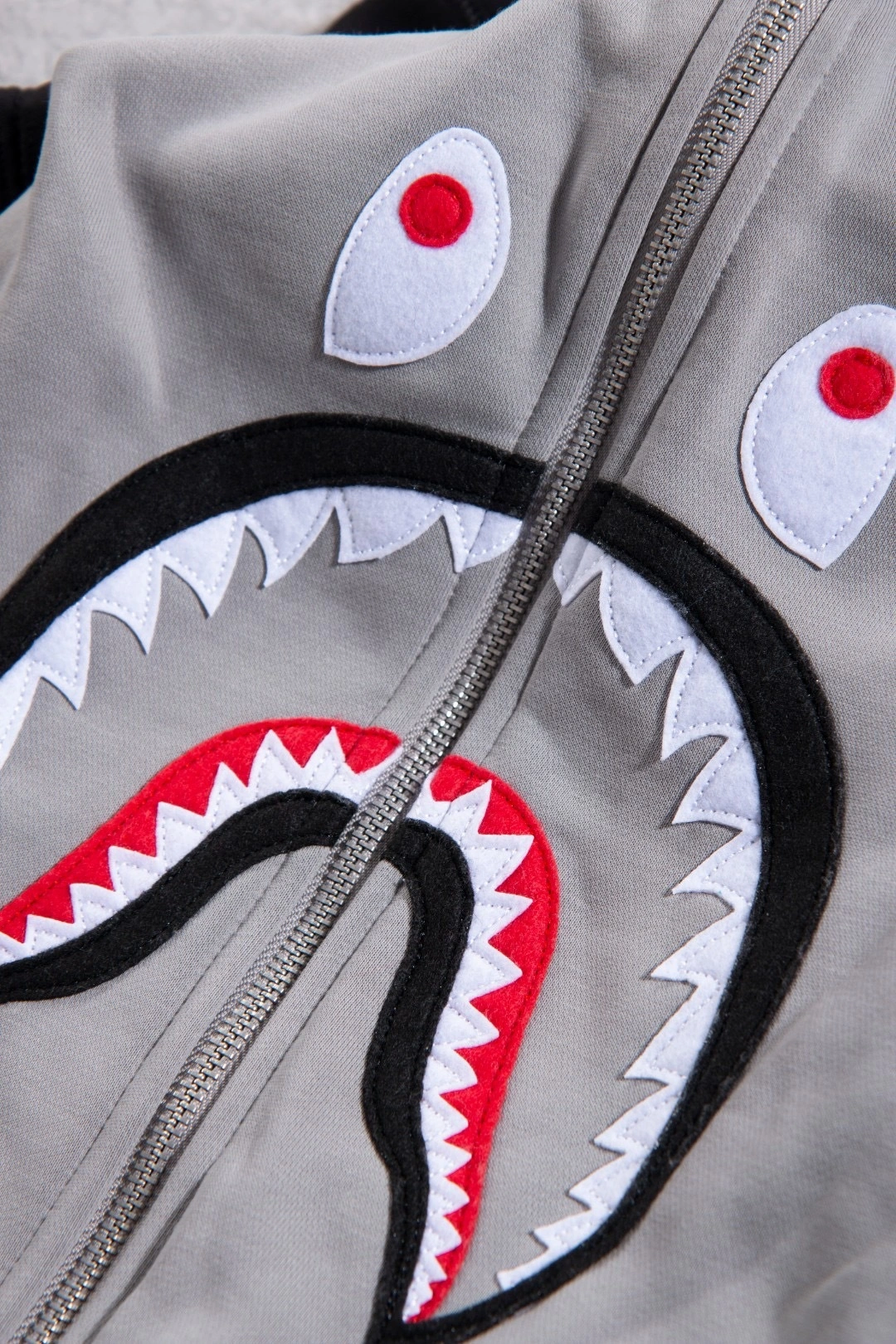 Gemini-- 21p5 BAPE Neighborhood(NBHD) YKK Cotton embroidery oversized 2colour item:E-F125L1105-2F
