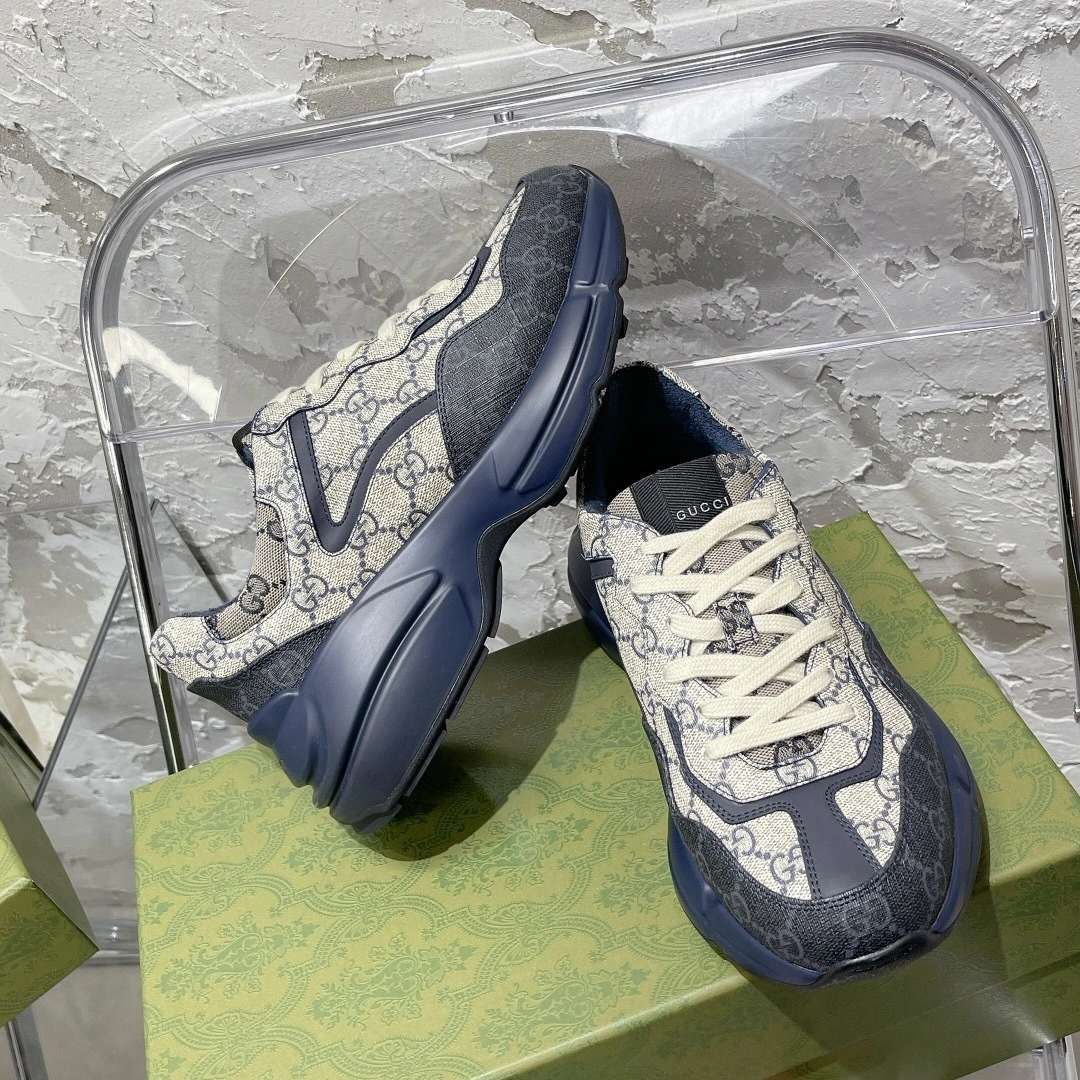 OOBB-- 6u33i 692909 UIQ20 1060 GucciRhyton Heel height：5CM Calfskin item:D-X000G0917