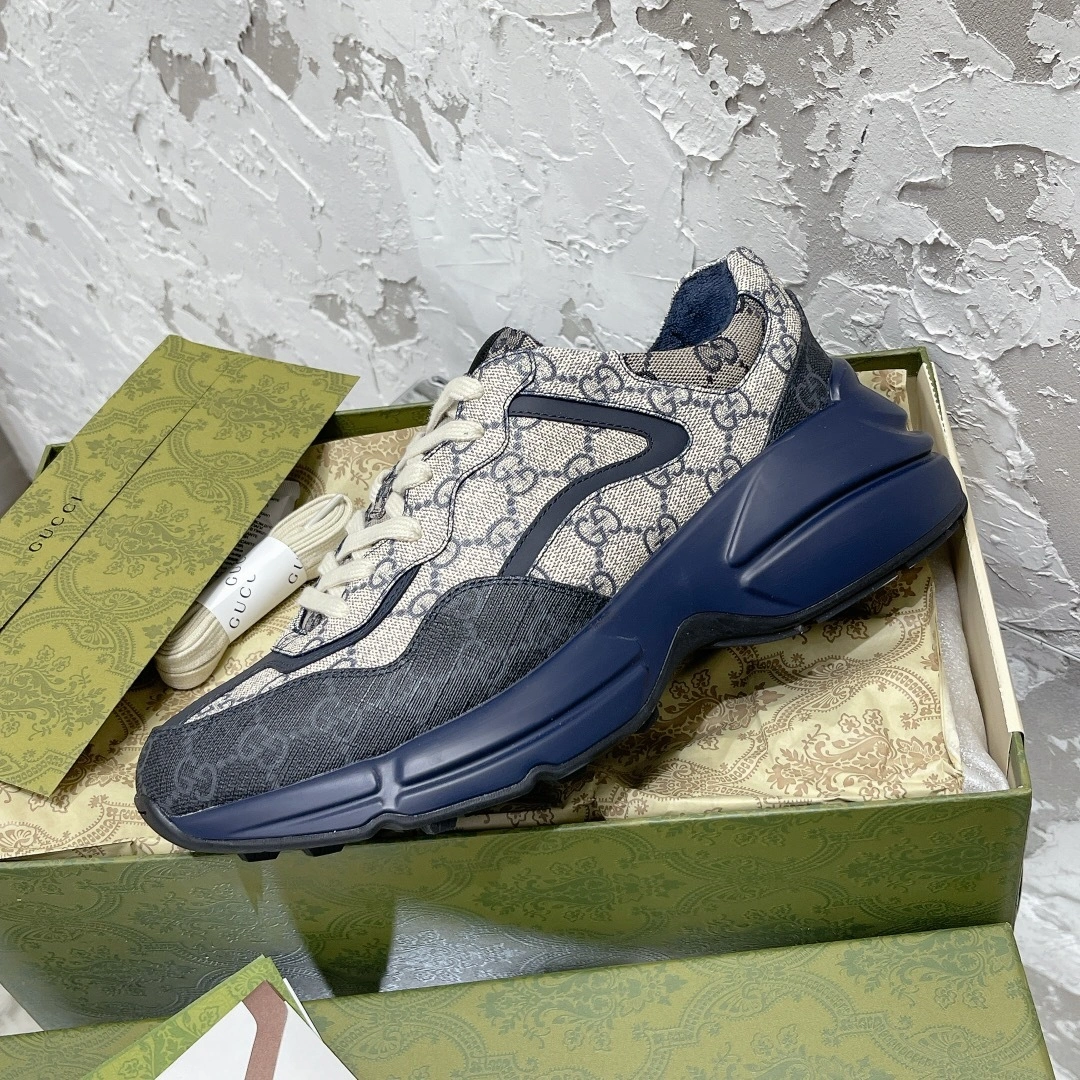 OOBB-- 6u33i 692909 UIQ20 1060 GucciRhyton Heel height：5CM Calfskin item:D-X000G0917