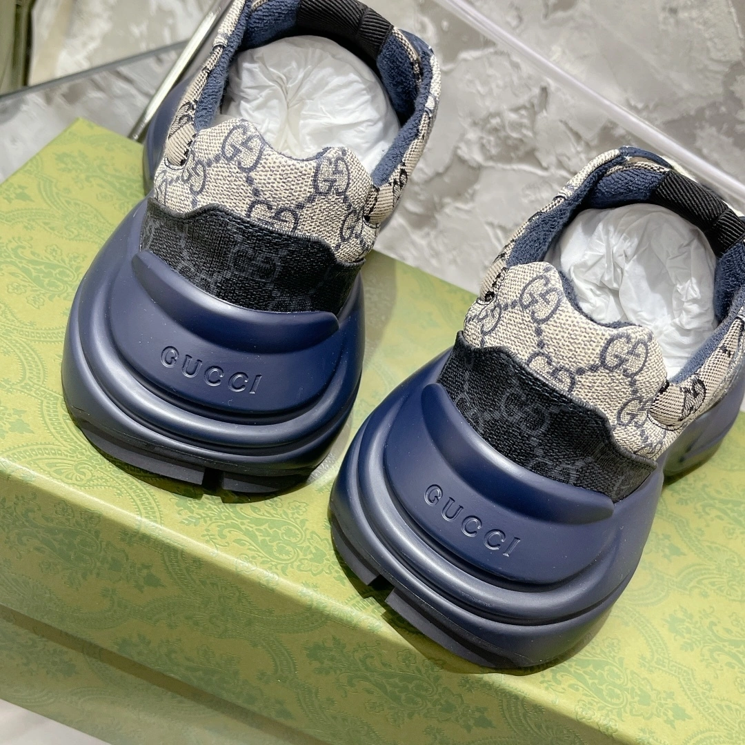 OOBB-- 6u33i 692909 UIQ20 1060 GucciRhyton Heel height：5CM Calfskin item:D-X000G0917