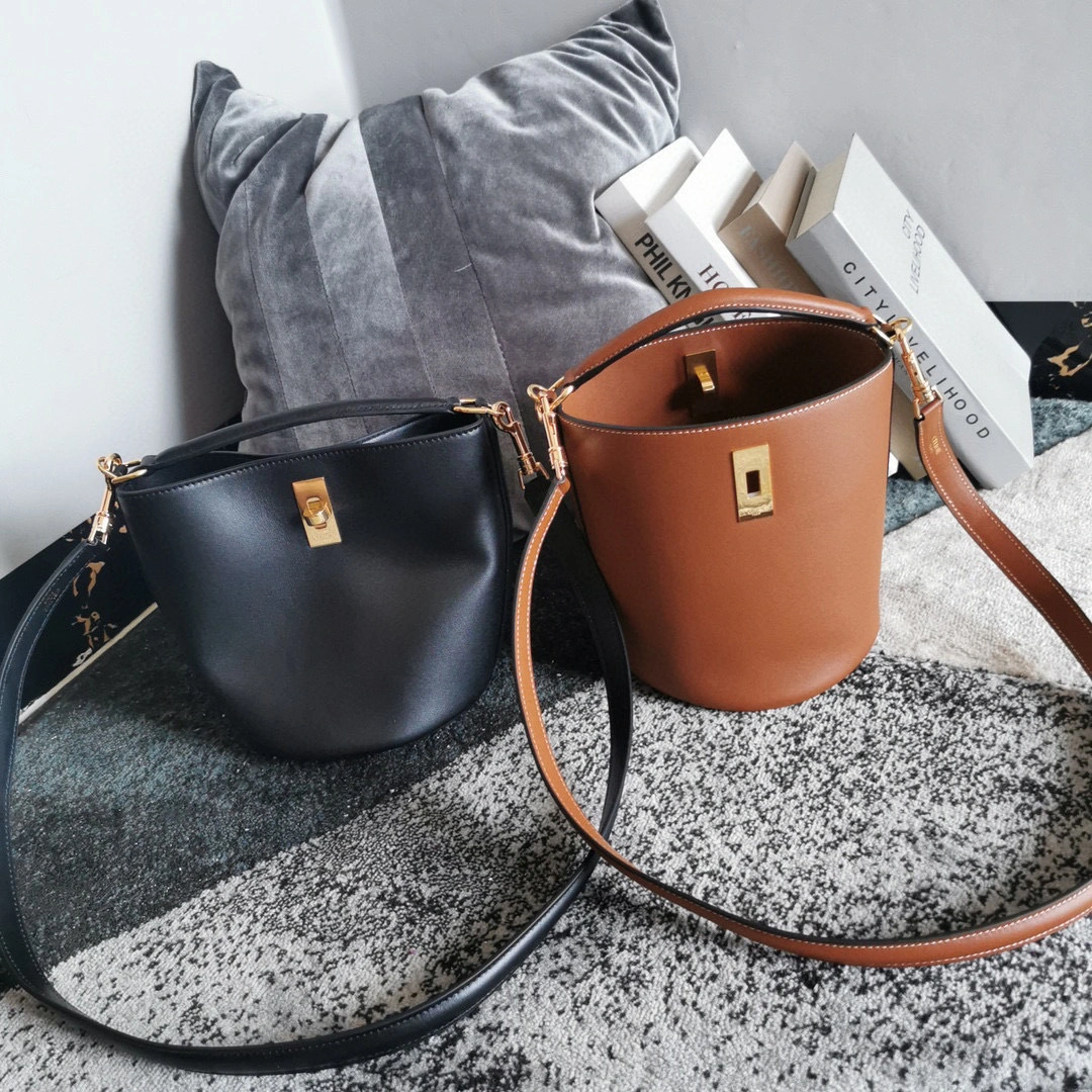 BUCKET 16 cowhide 2Colour item:B-B115B1237-2