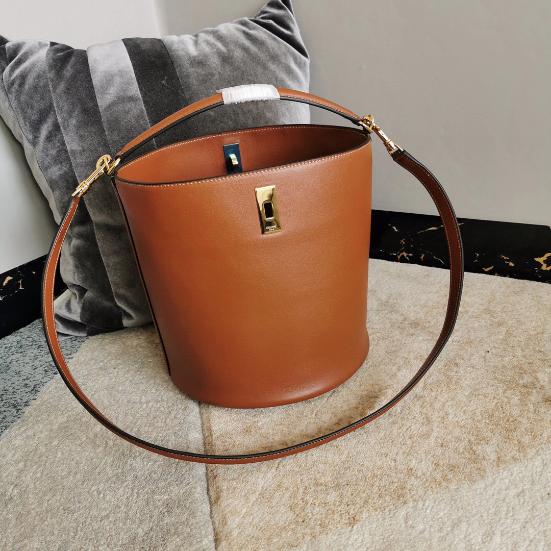 BUCKET 16 cowhide 2Colour item:B-B115B1237-2