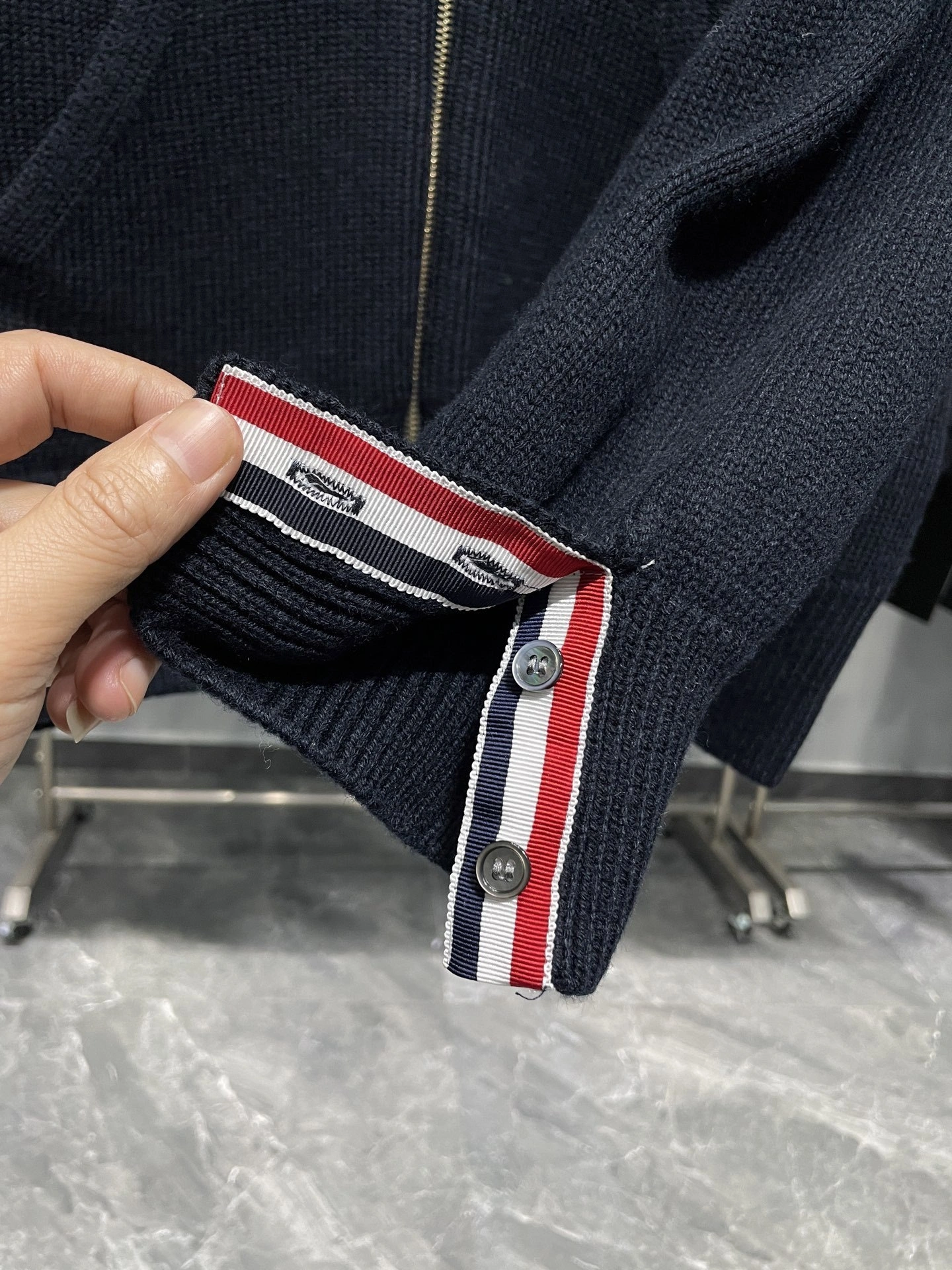 Bald Eagle-- 2row95 Extrafine Merino Wool oversized 3colour item:E-F360K1960-3