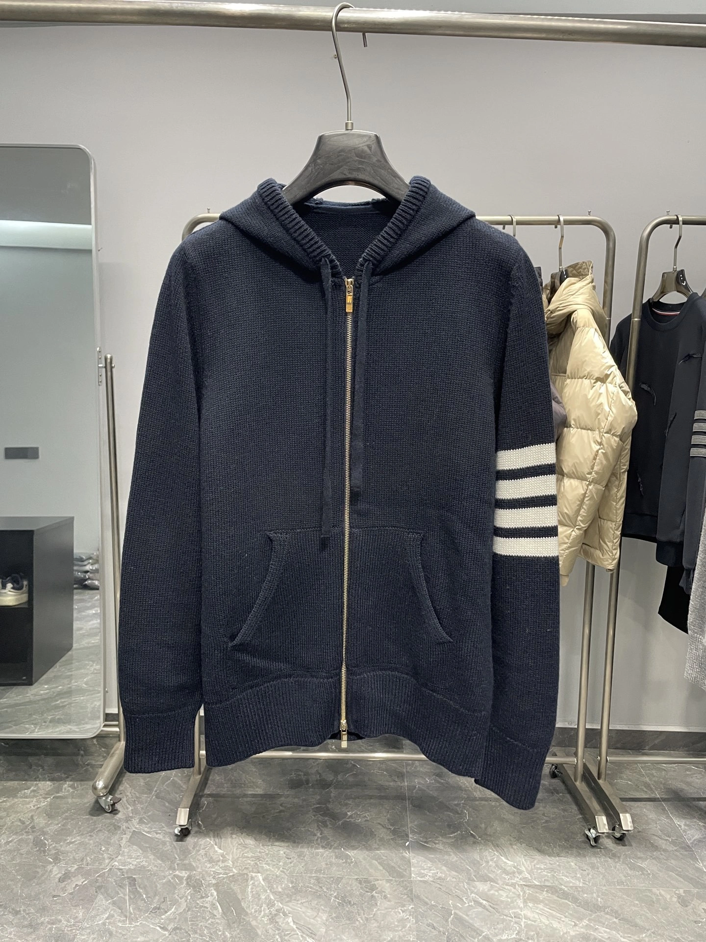 Bald Eagle-- 2row95 Extrafine Merino Wool oversized 3colour item:E-F360K1960-3