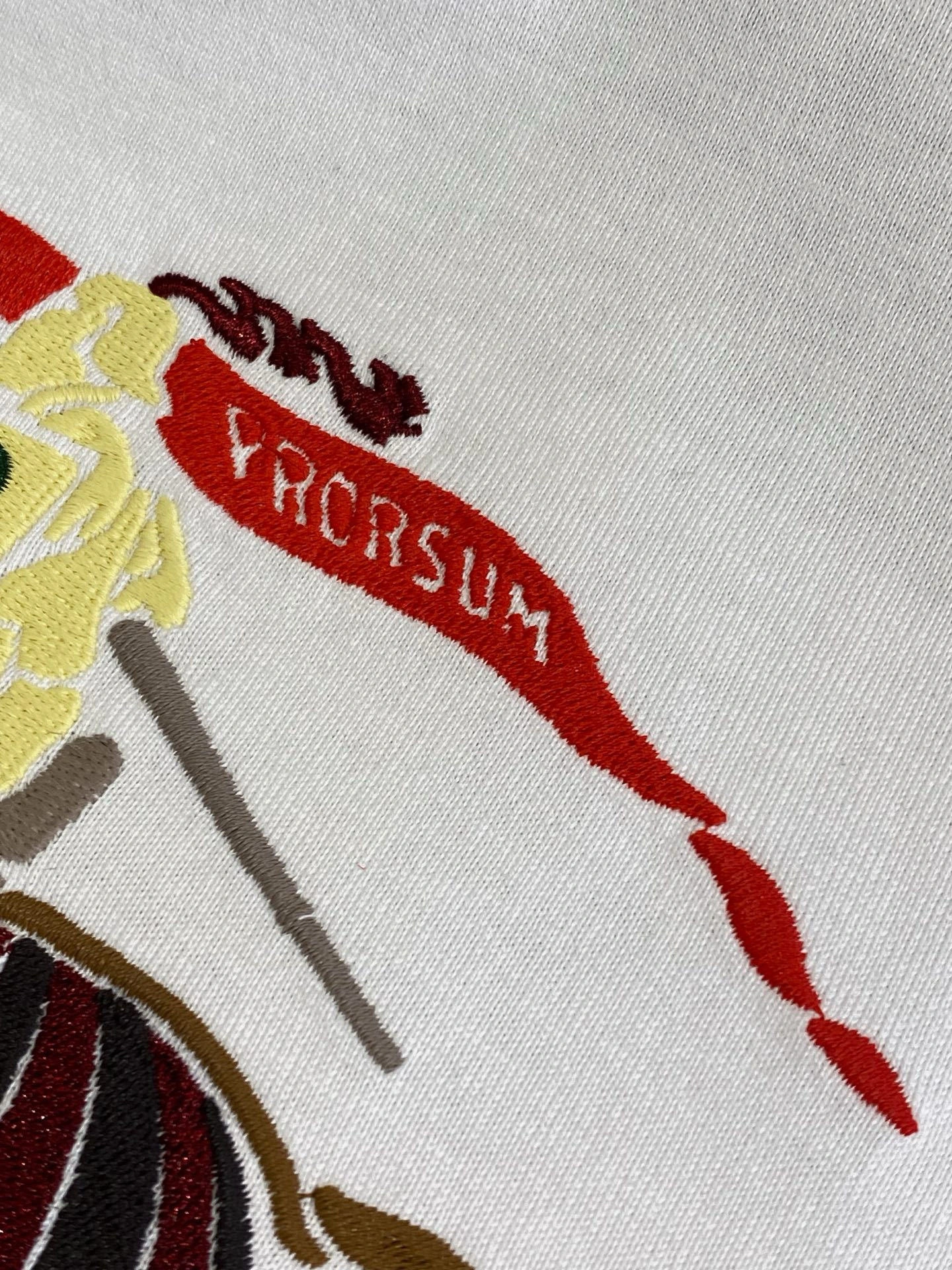 Bald Eagle - 2ur25rry Cotton embroidery oversize 2colour item:E-F020H1213-2