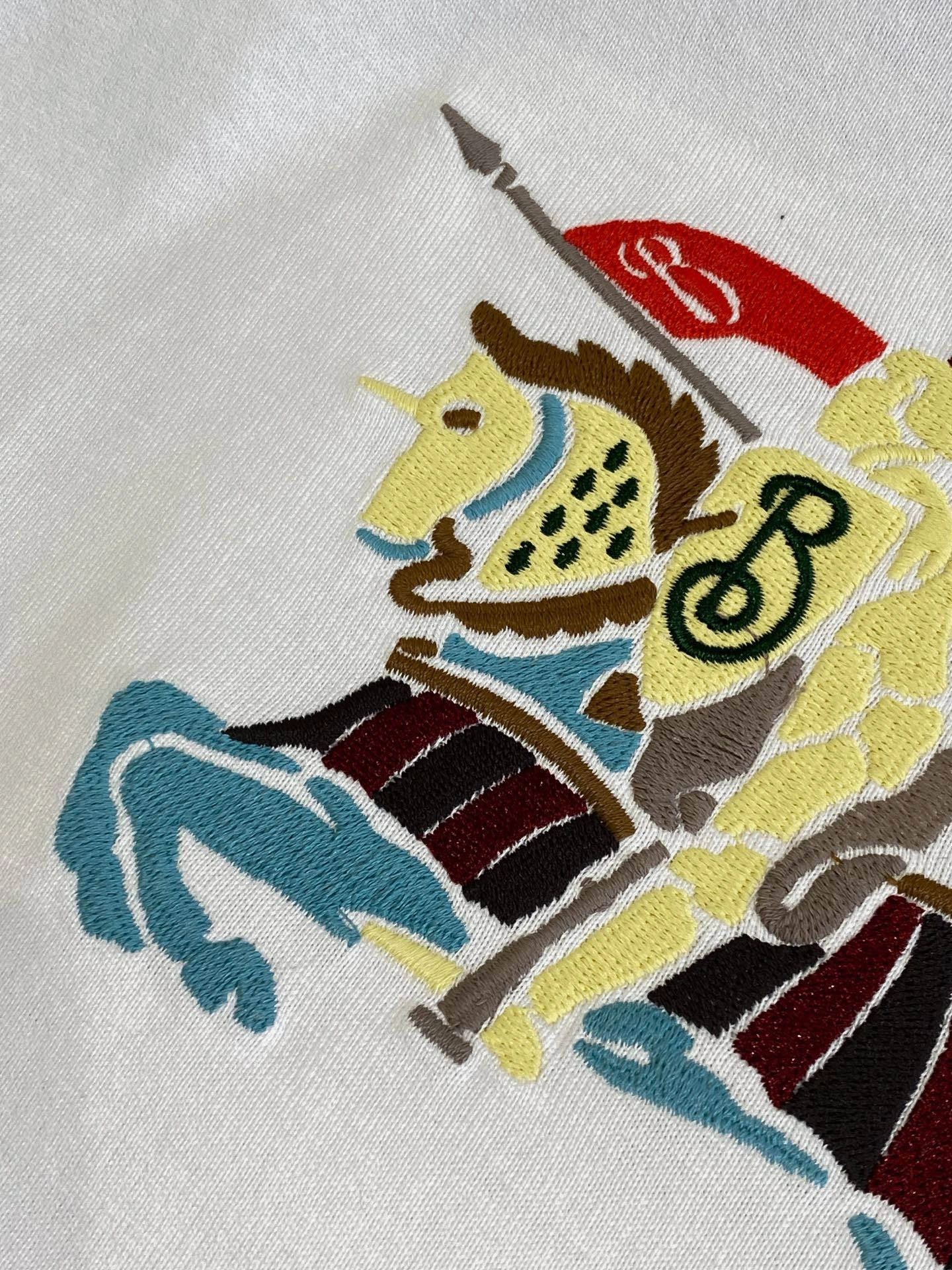 Bald Eagle - 2ur25rry Cotton embroidery oversize 2colour item:E-F020H1213-2