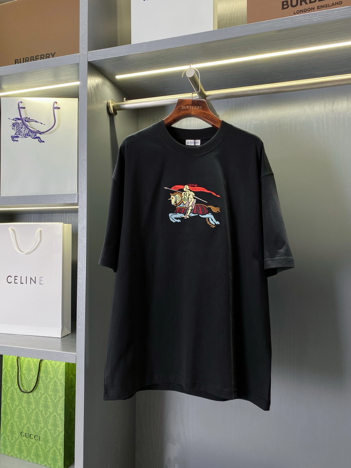 Bald Eagle - 2ur25rry Cotton embroidery oversize 2colour item:E-F020H1213-2