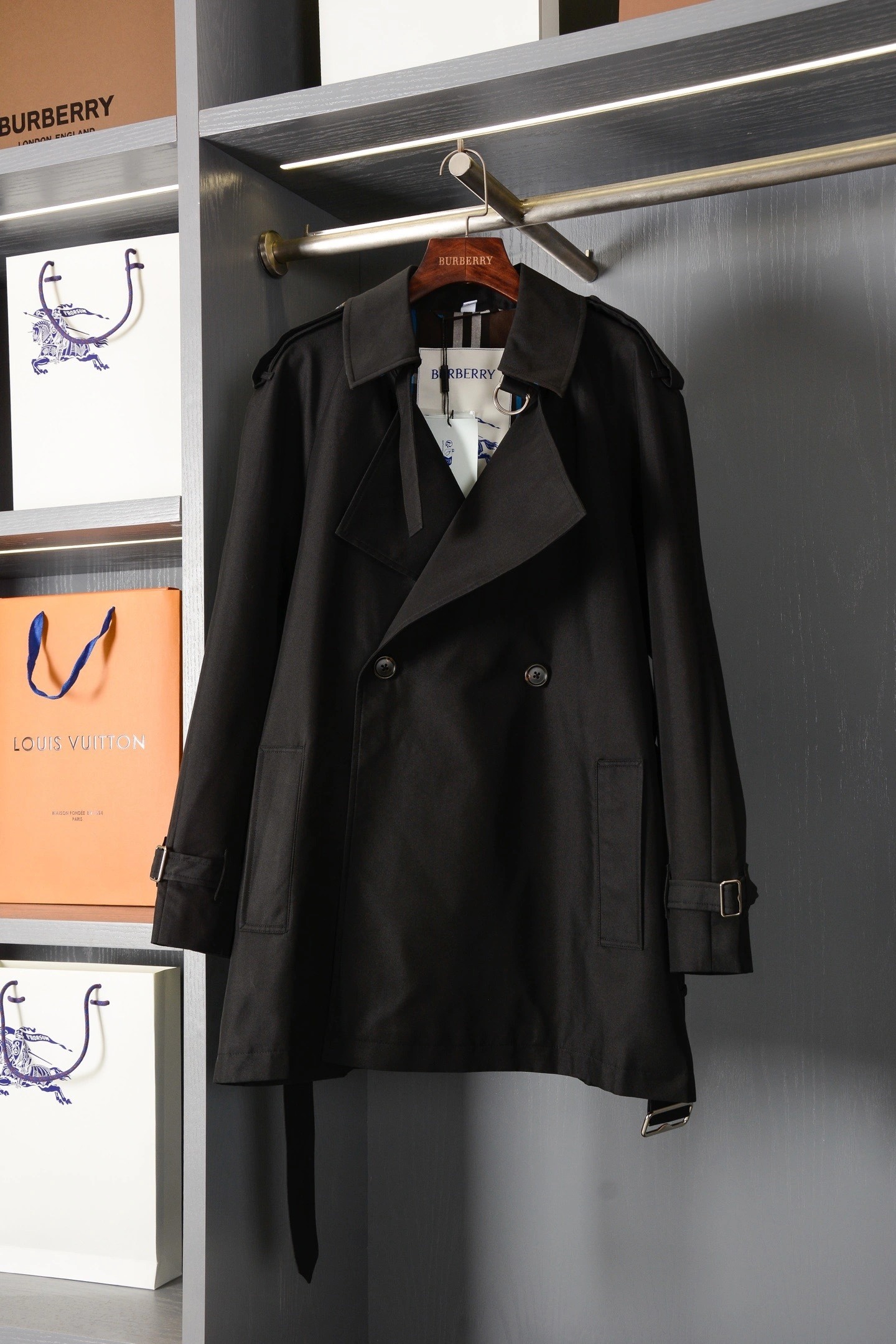Bald Eagle-- 2ur25rry Trench Cotton 2colour item:E-F020L0519-2H