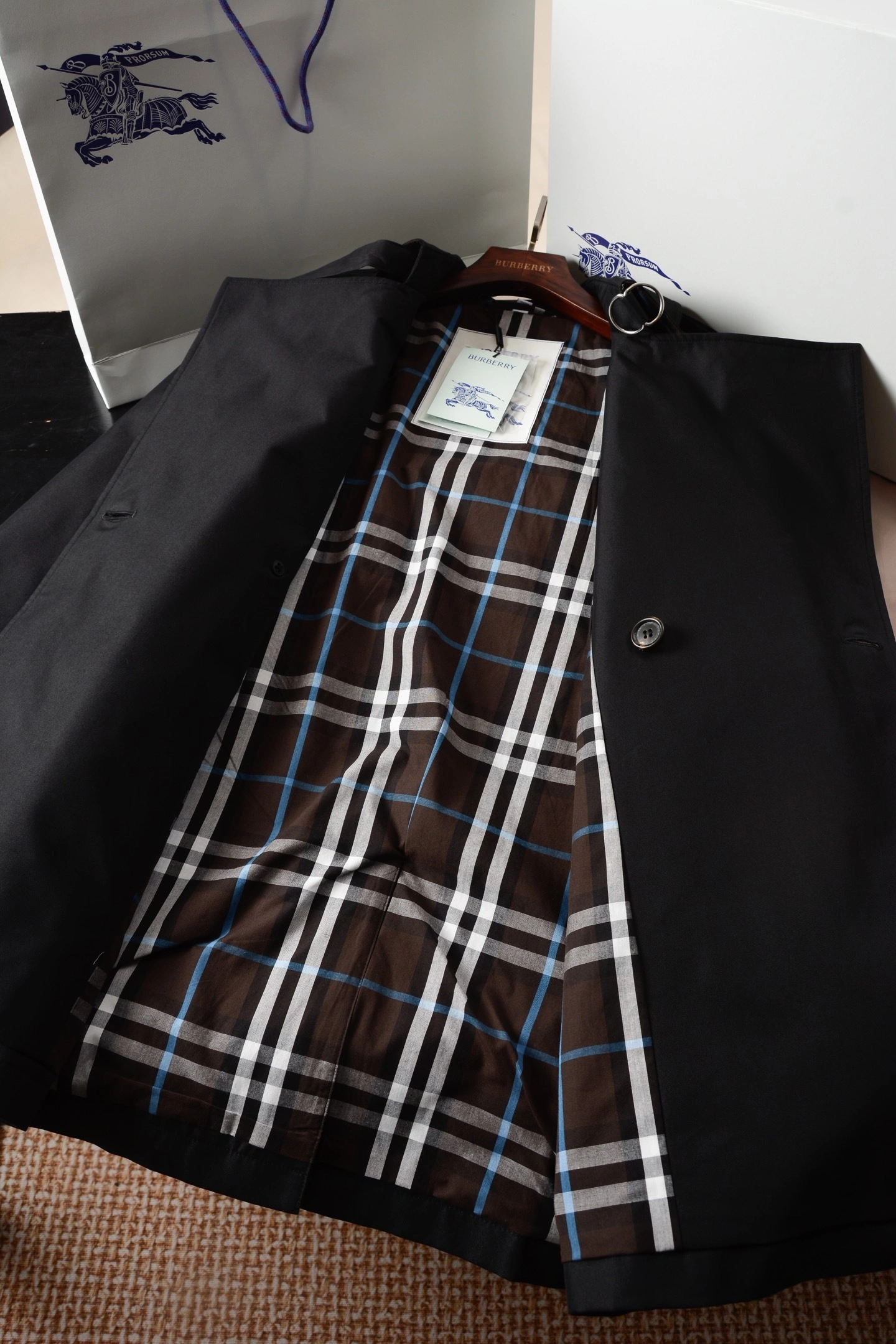 Bald Eagle-- 2ur25rry Trench Cotton 2colour item:E-F020L0519-2H