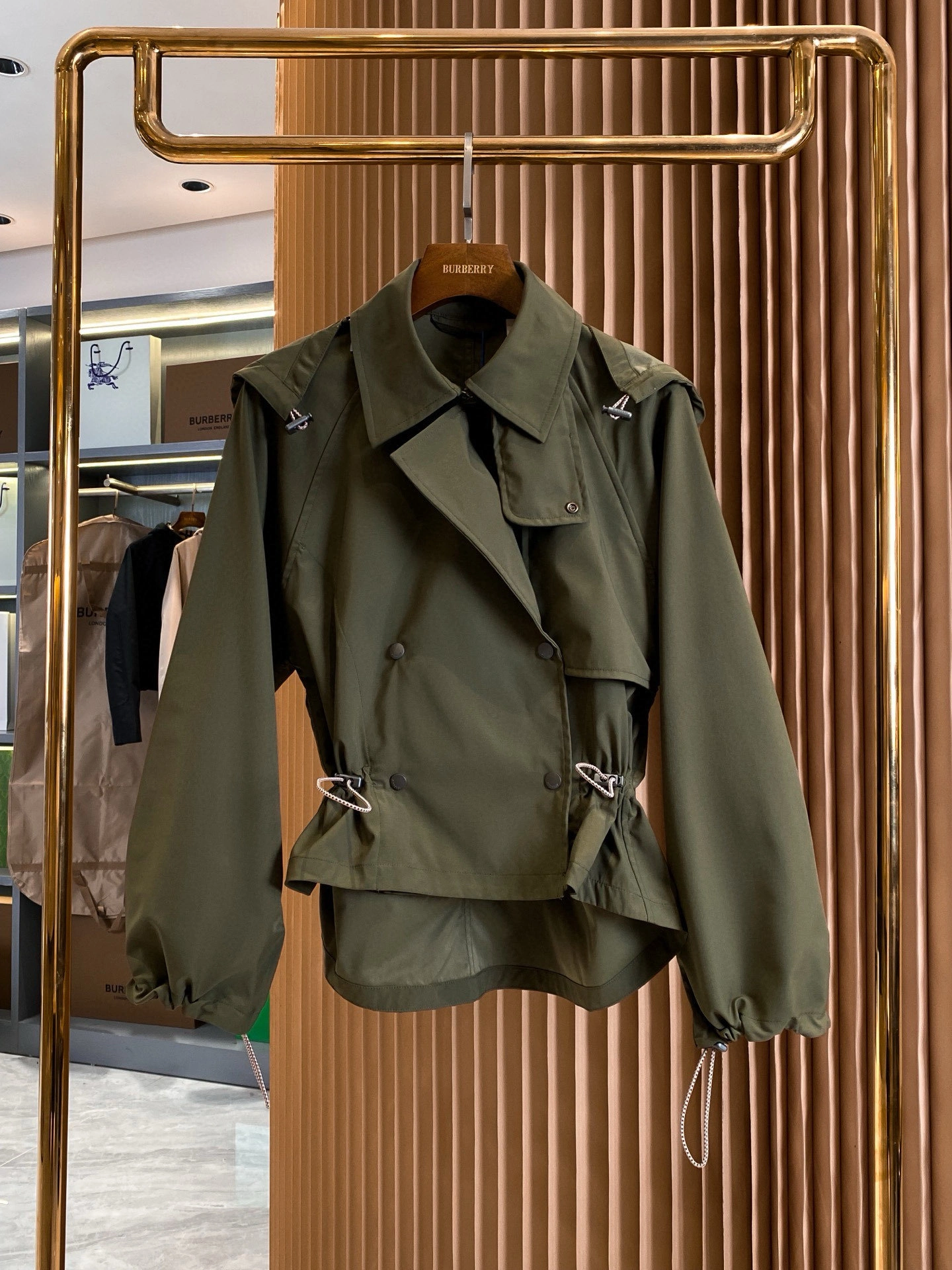 Bald Eagle - 2ur25rry Trench oversize 4colour item:E-F020H1212-4