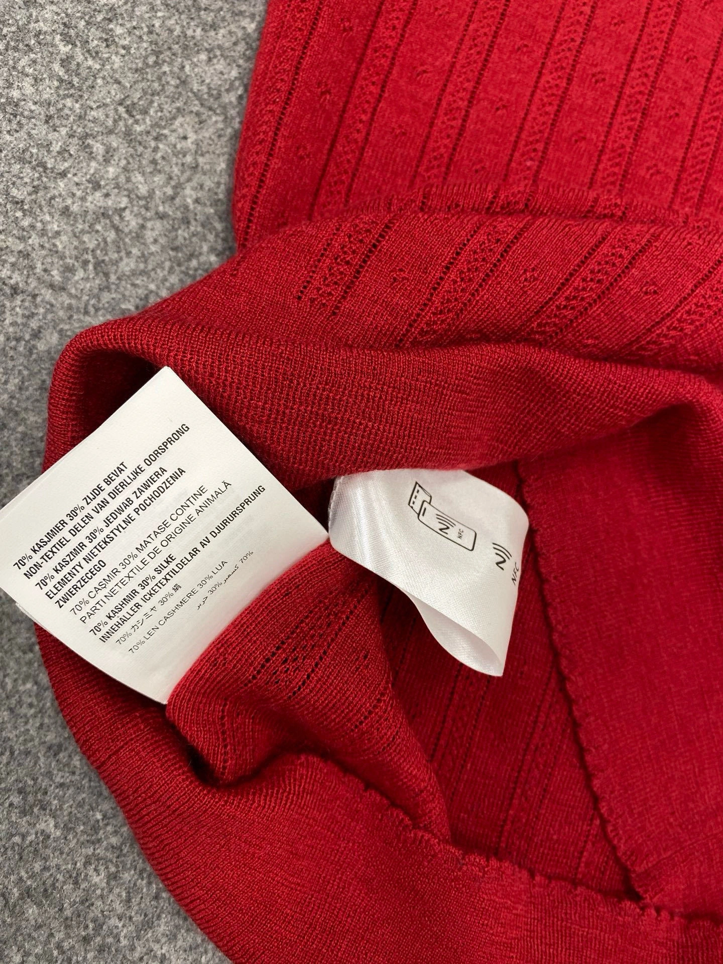 Bald Eagle - 7iu7iu Polo cashmere Real silk item:E-F802H1218