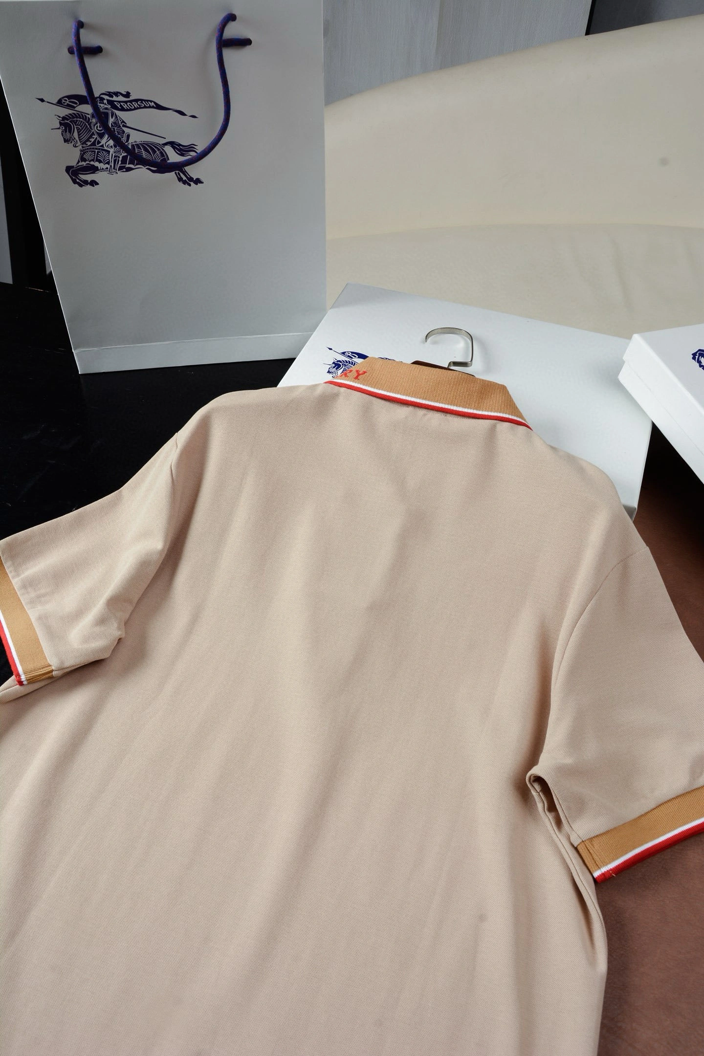 Bald Eagle- 2ur25rry Polo cotton embroidery oversize 4colour item:E-F020E1818-4