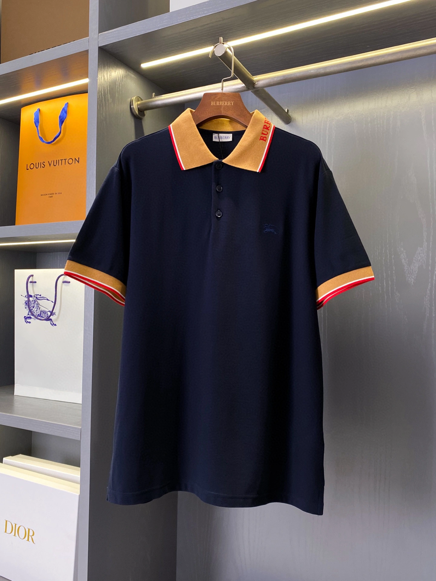 Bald Eagle- 2ur25rry Polo cotton embroidery oversize 4colour item:E-F020E1818-4