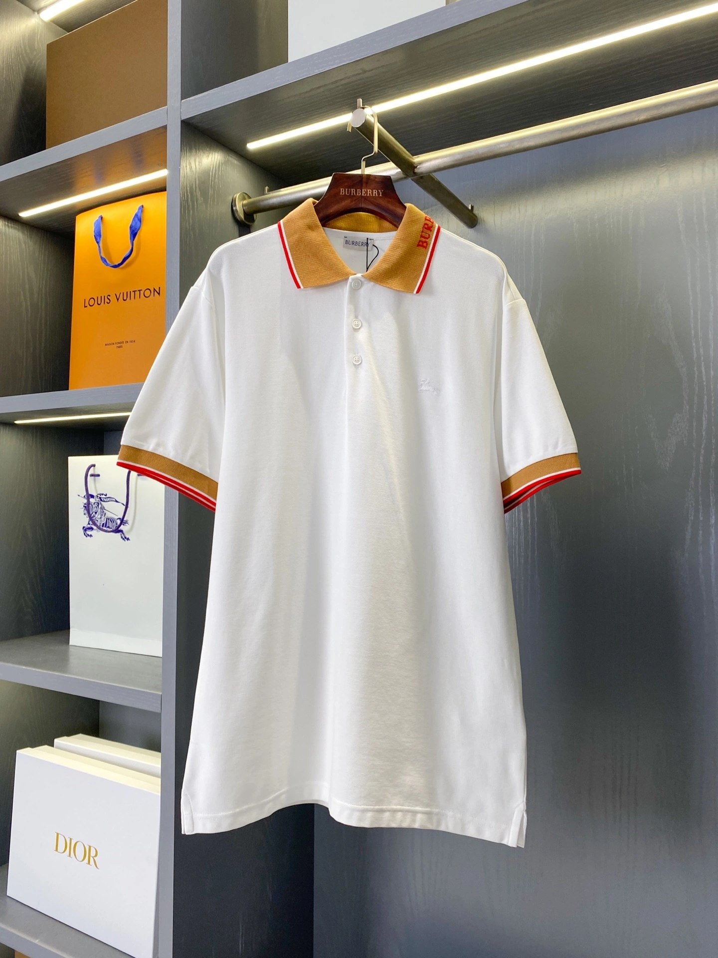 Bald Eagle- 2ur25rry Polo cotton embroidery oversize 4colour item:E-F020E1818-4