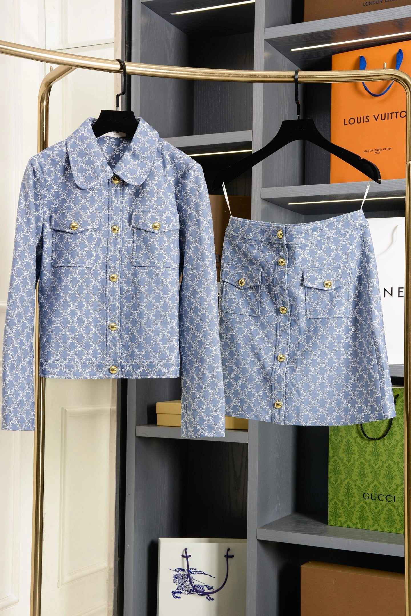 &Bald Eagle- 358i95 embroidery suit Cotton item:E-F020H1206