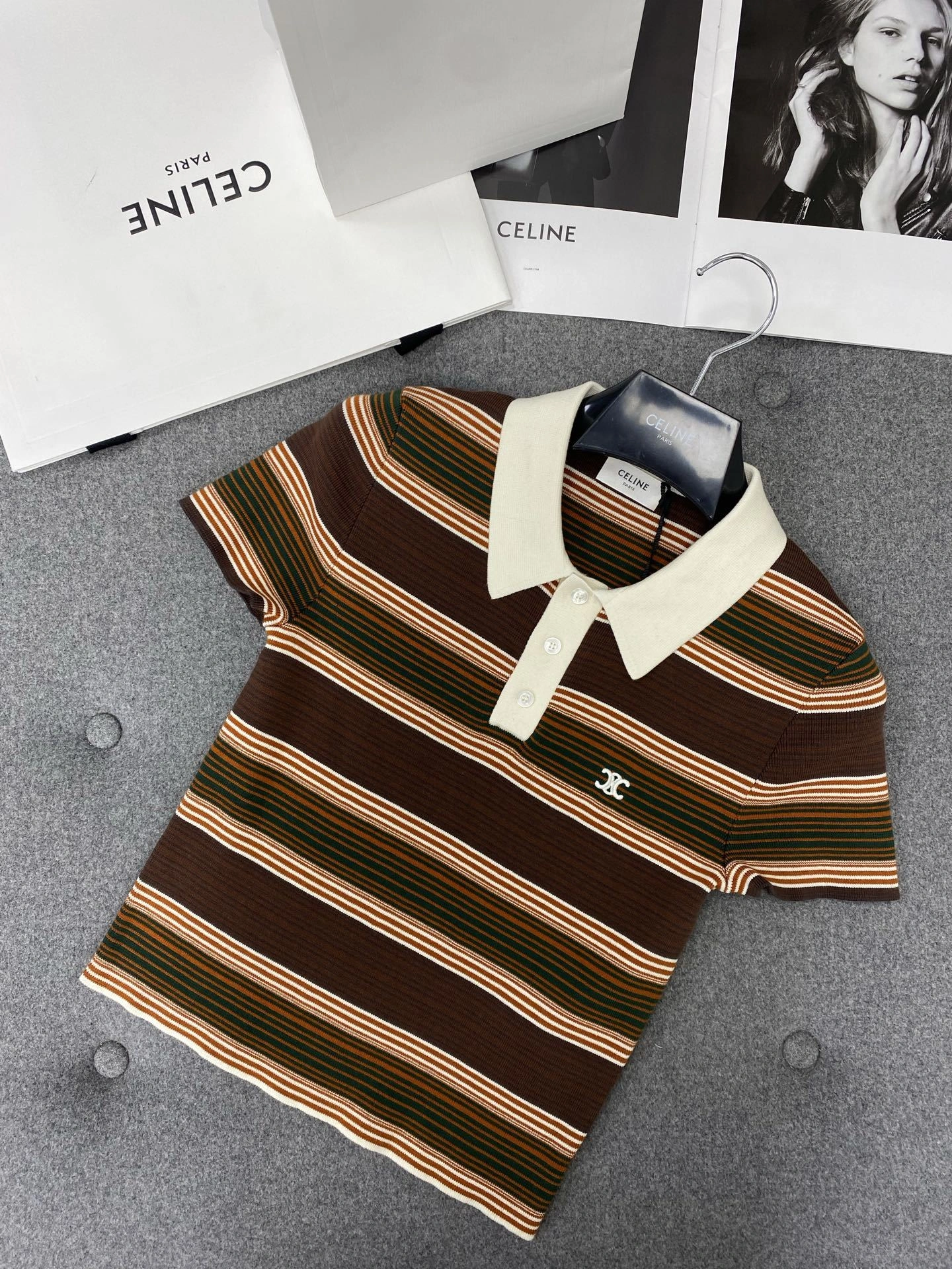 Bald Eagle- 358i95 polo Cotton item:E-F801F1211