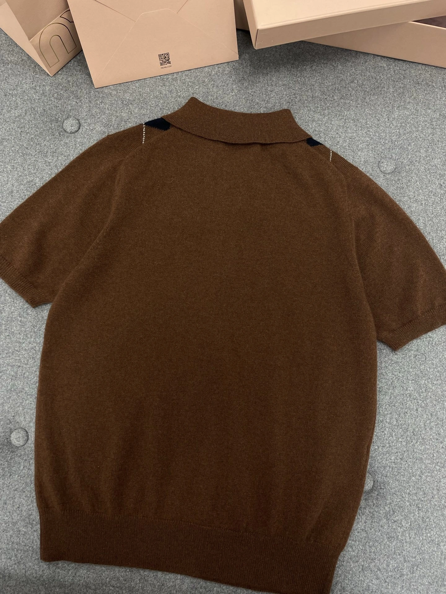 Bald Eagle- 7iu7iu Polo cashmere item:E-F801F1210
