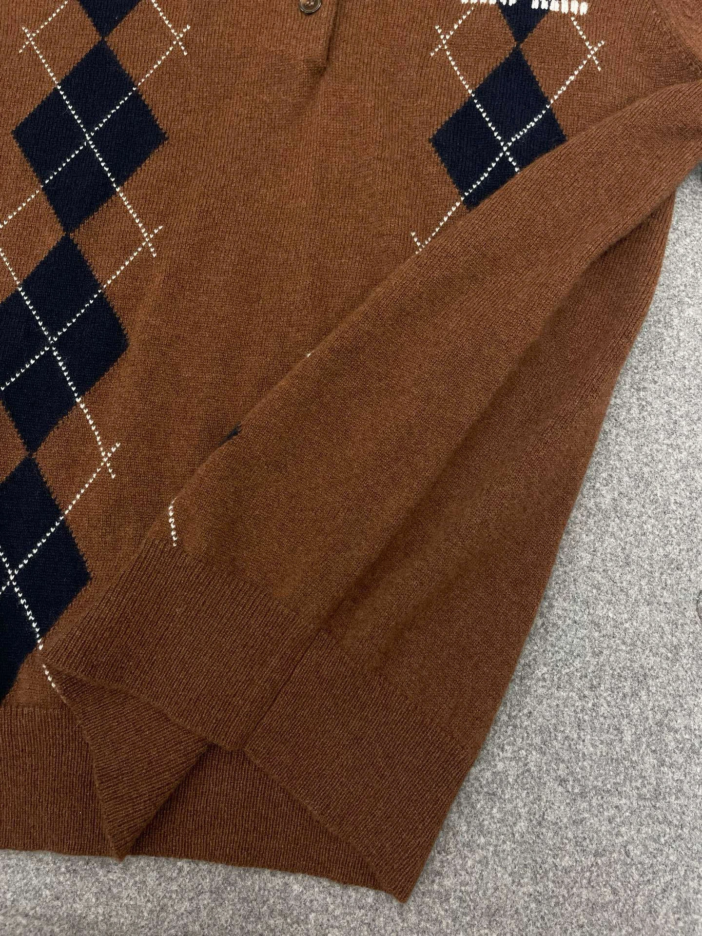 Bald Eagle- 7iu7iu Polo cashmere item:E-F801F1210