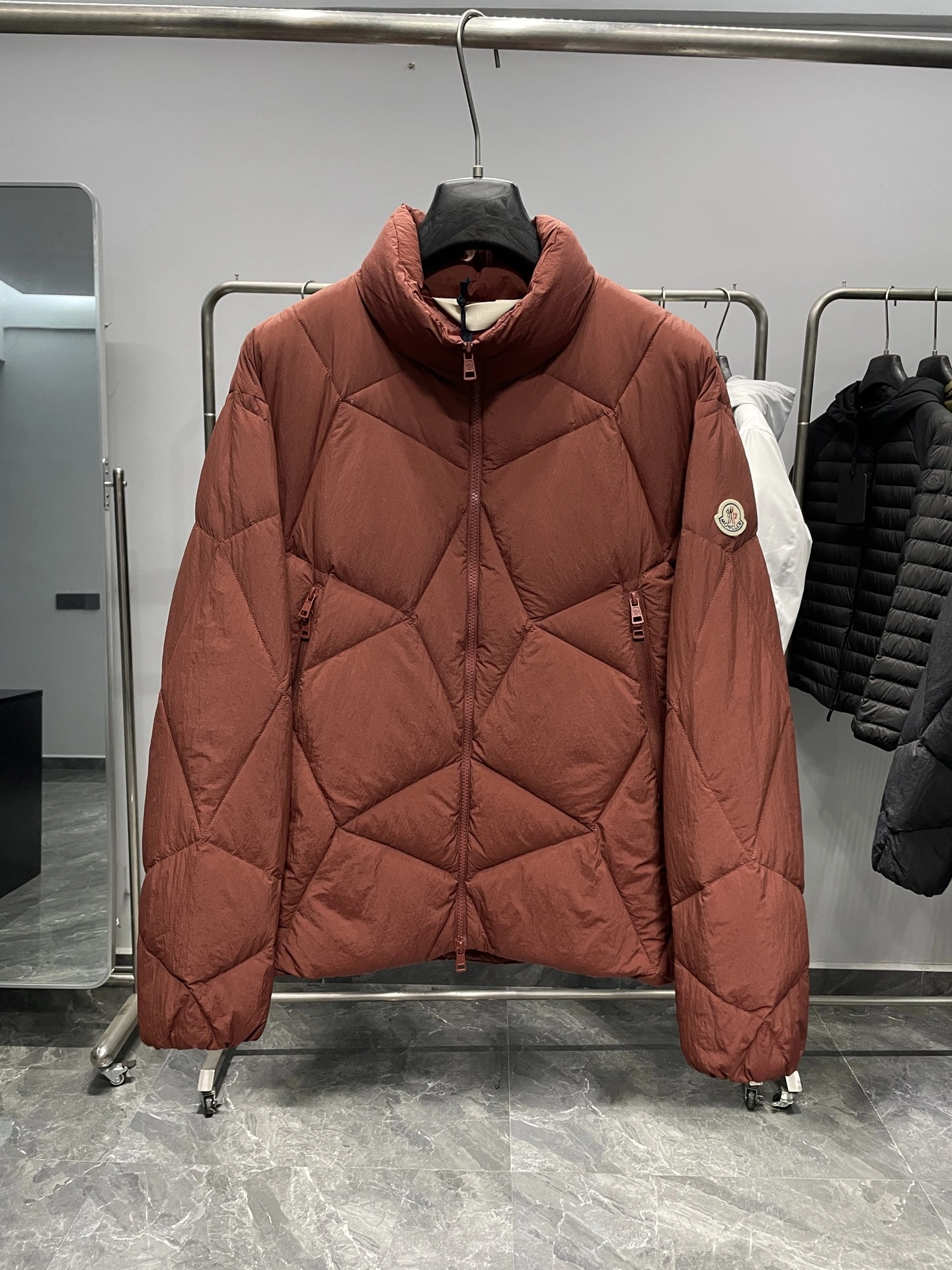 Bald Eagle- 7o9385r Down jacket 90 white duck down 2colour item:E-F360K0309-2
