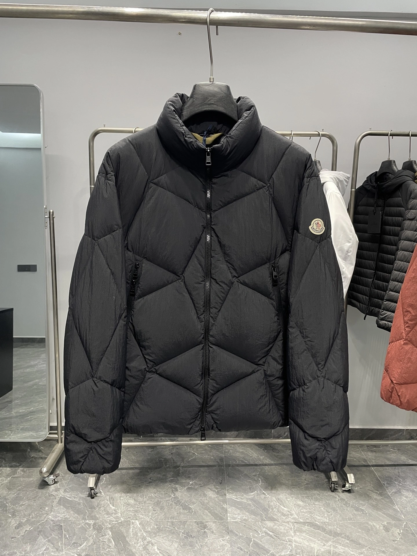 Bald Eagle- 7o9385r Down jacket 90 white duck down 2colour item:E-F360K0309-2