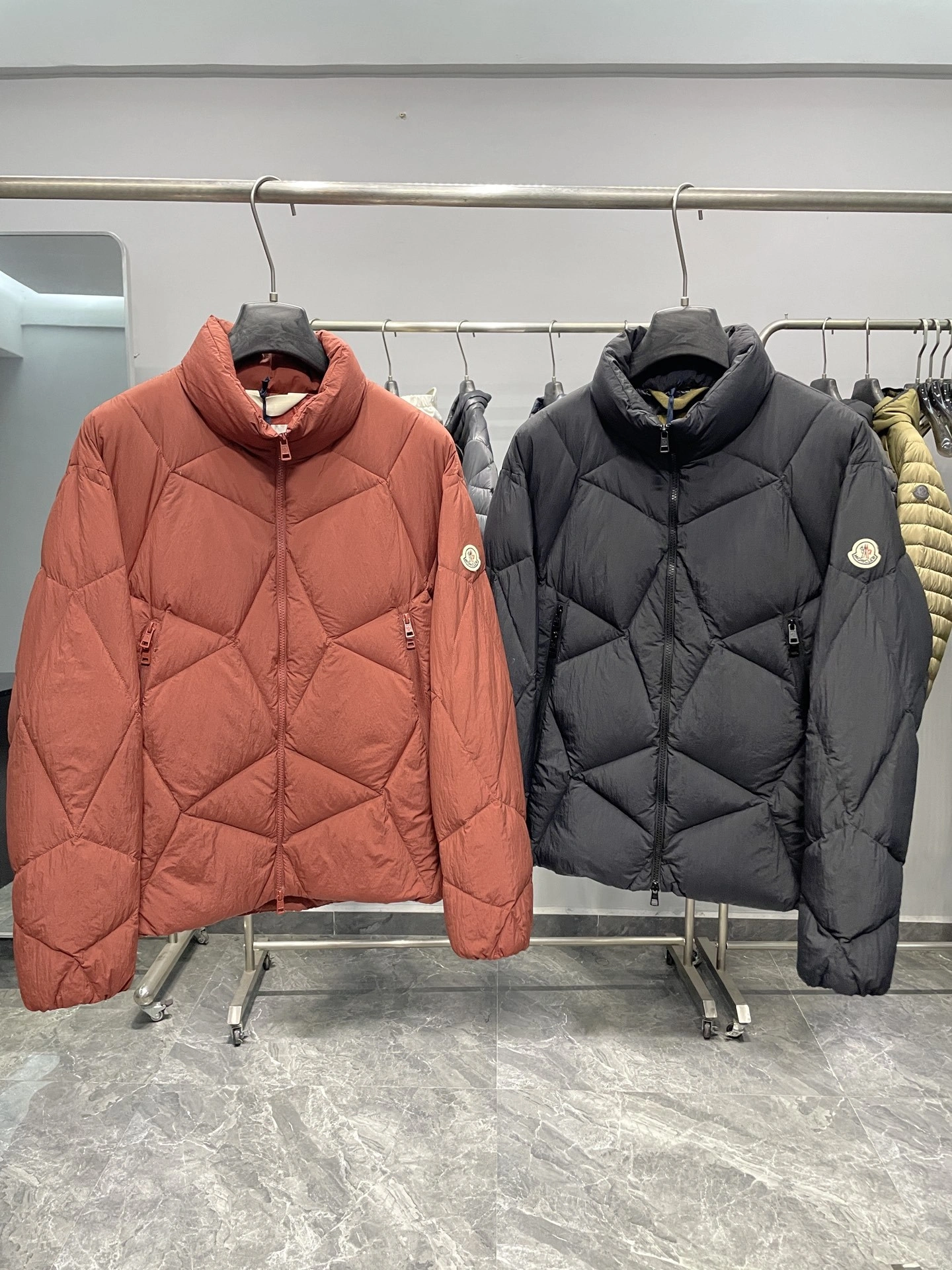 Bald Eagle- 7o9385r Down jacket 90 white duck down 2colour item:E-F360K0309-2