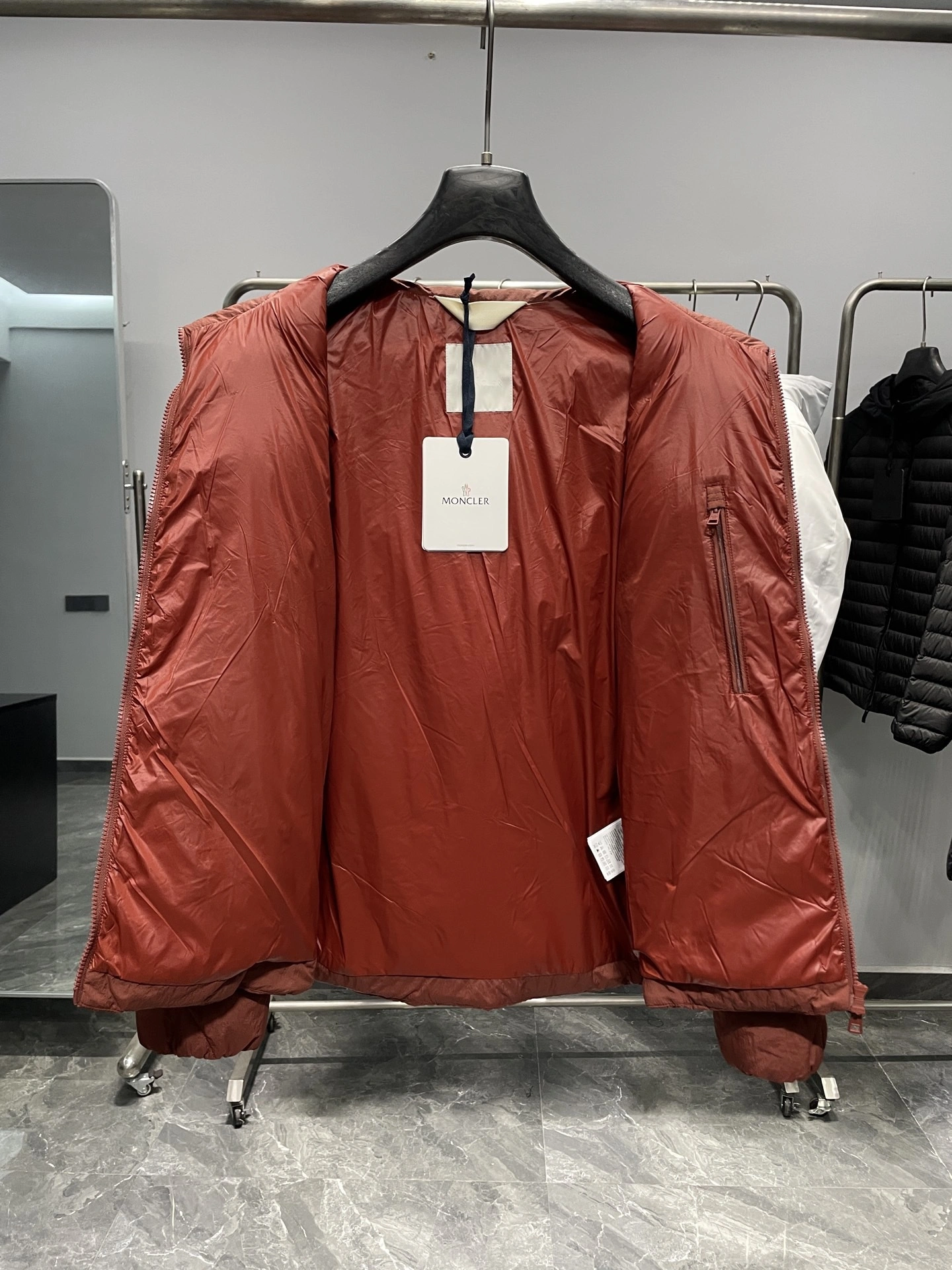 Bald Eagle- 7o9385r Down jacket 90 white duck down 2colour item:E-F360K0309-2