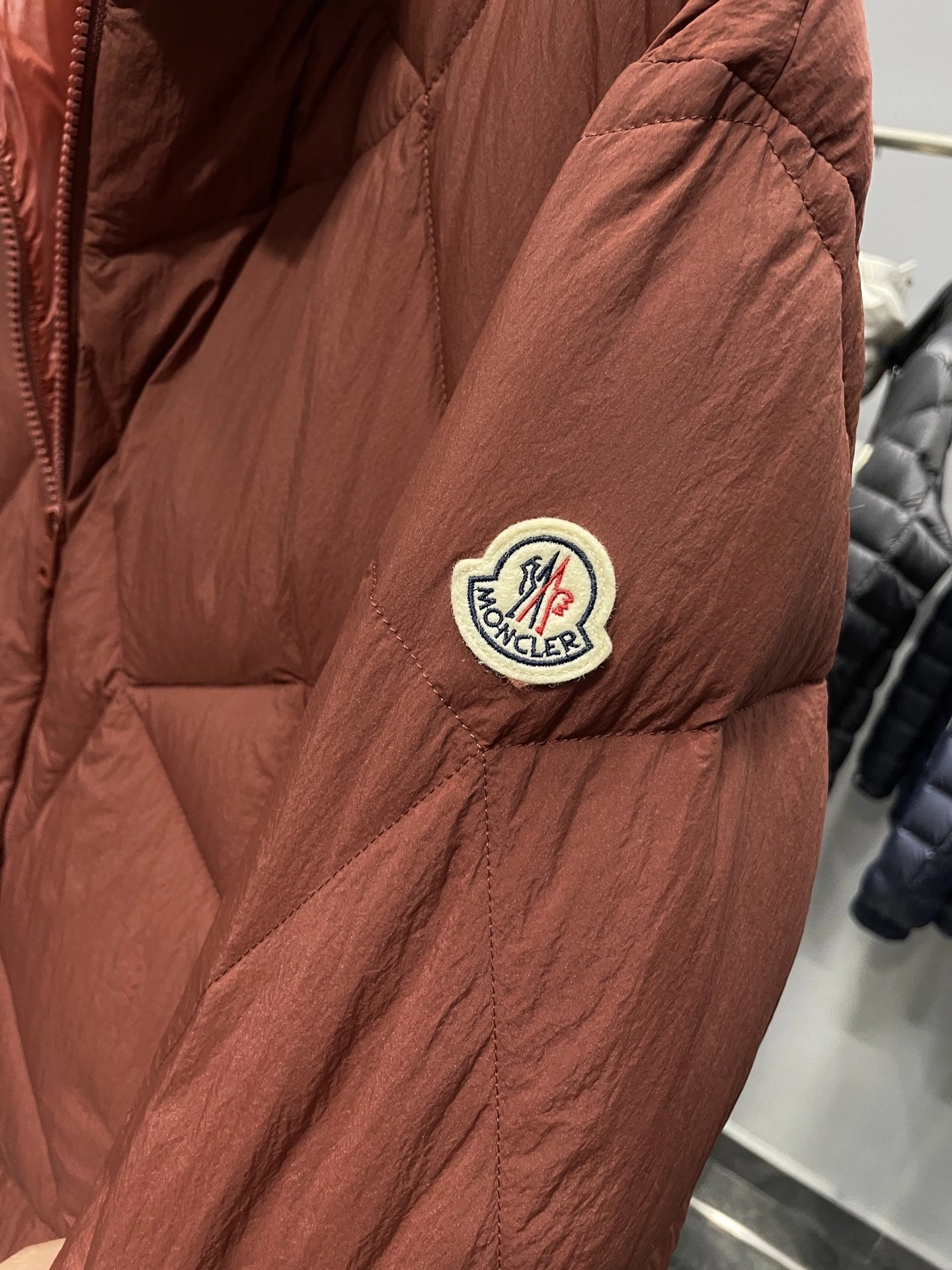 Bald Eagle- 7o9385r Down jacket 90 white duck down 2colour item:E-F360K0309-2