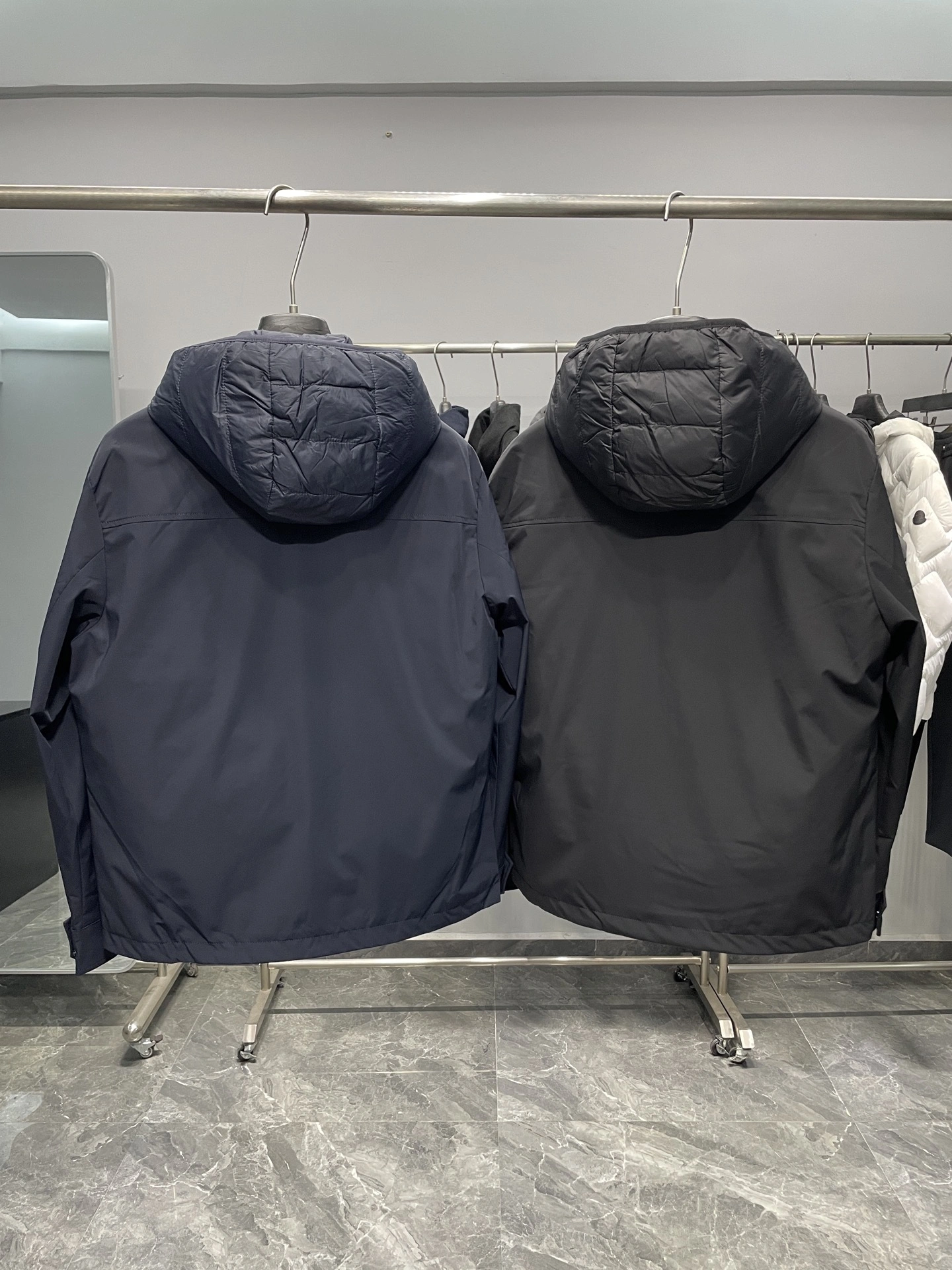 Bald Eagle- 7o9385r Down jacket 90 white duck down 2colour item:E-F360K0311-2