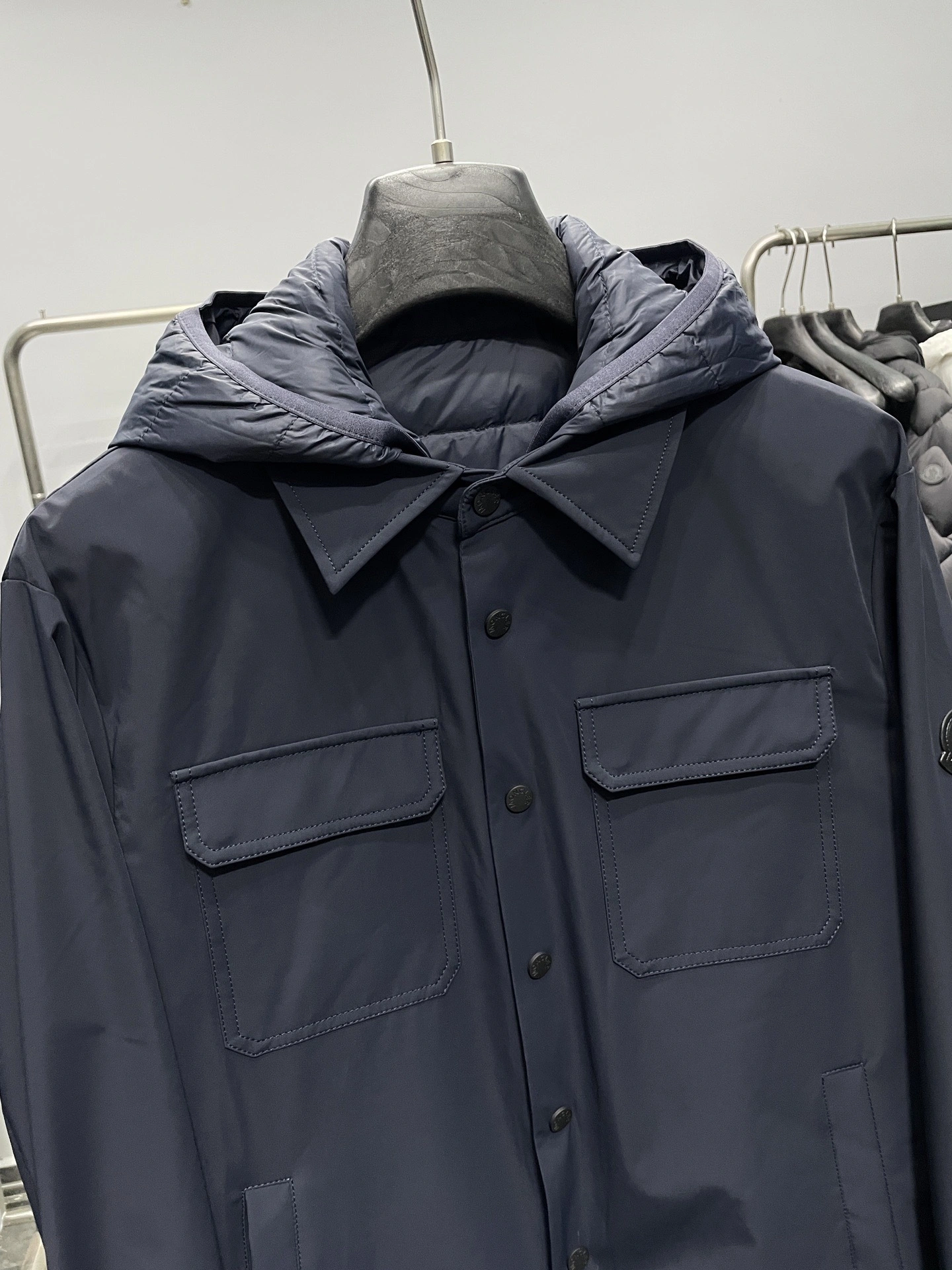 Bald Eagle- 7o9385r Down jacket 90 white duck down 2colour item:E-F360K0311-2