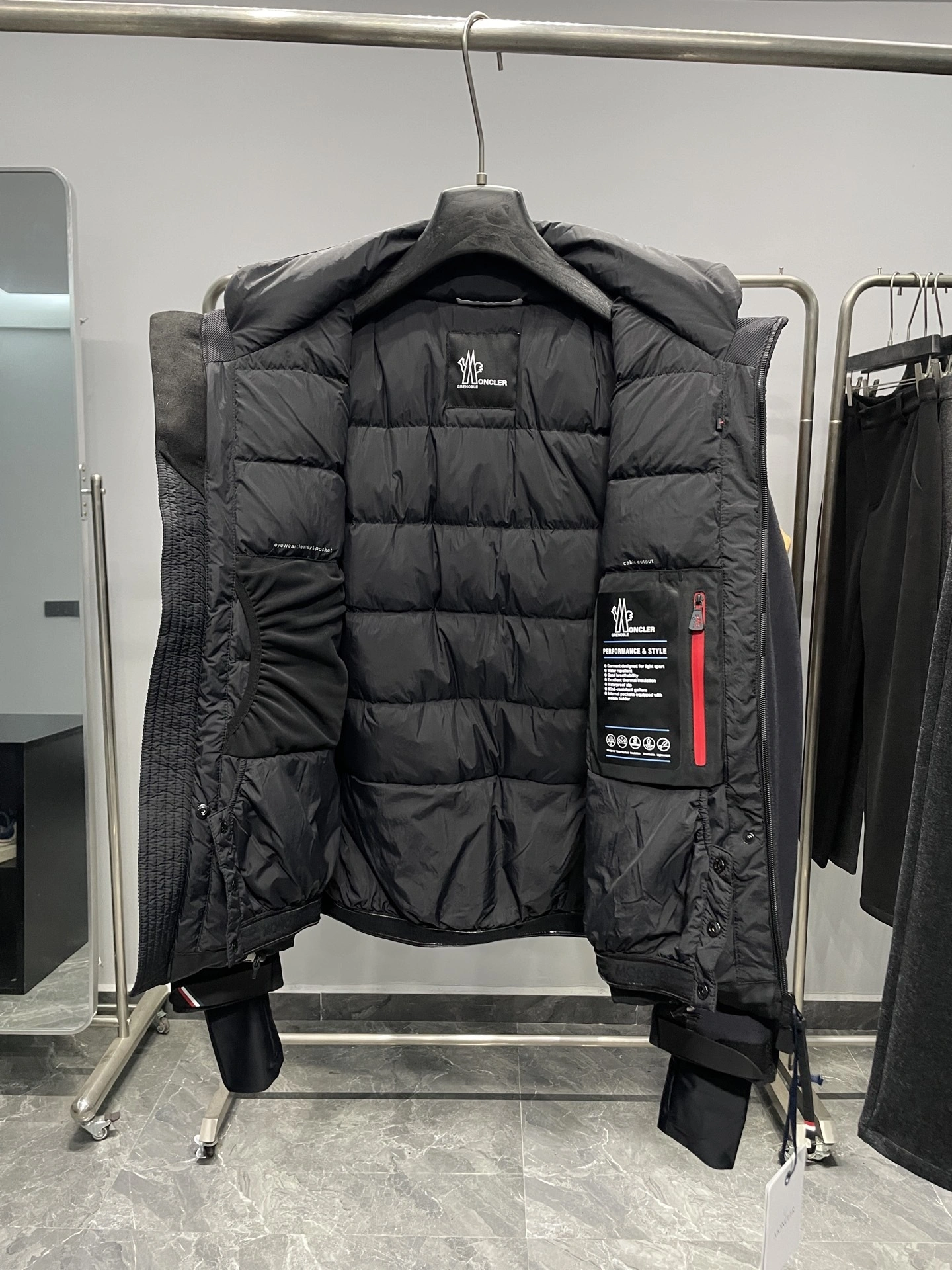 Bald Eagle- 7o9385r Down jacket 90 white duck down nylon item:E-F360K0308