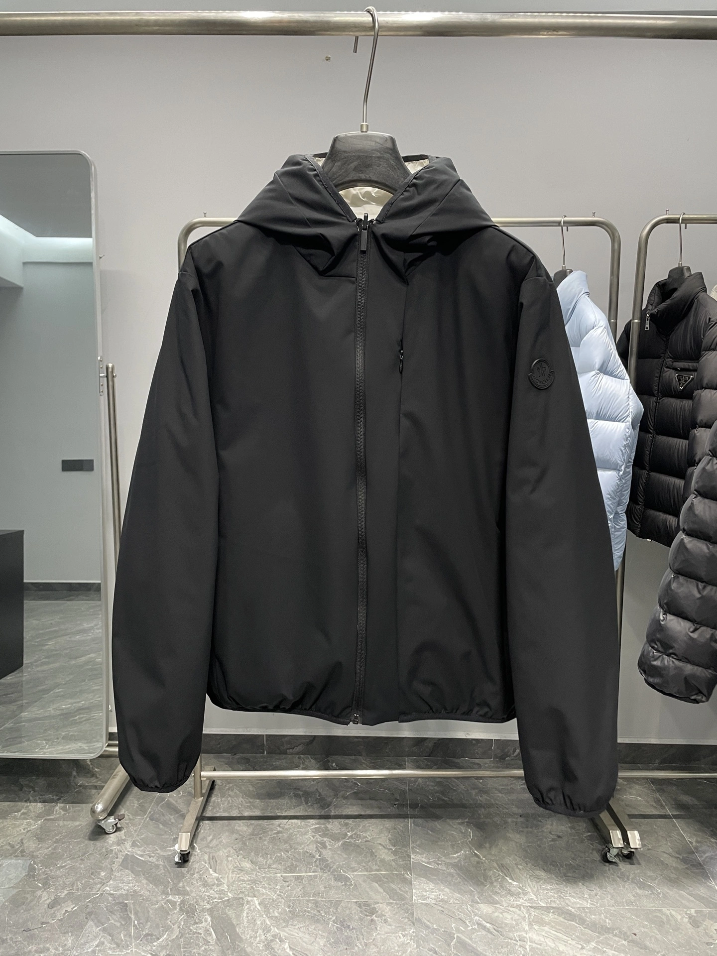 Bald Eagle- 7o9385r Down jacket reversible 2colour item:E-F360K0315-2