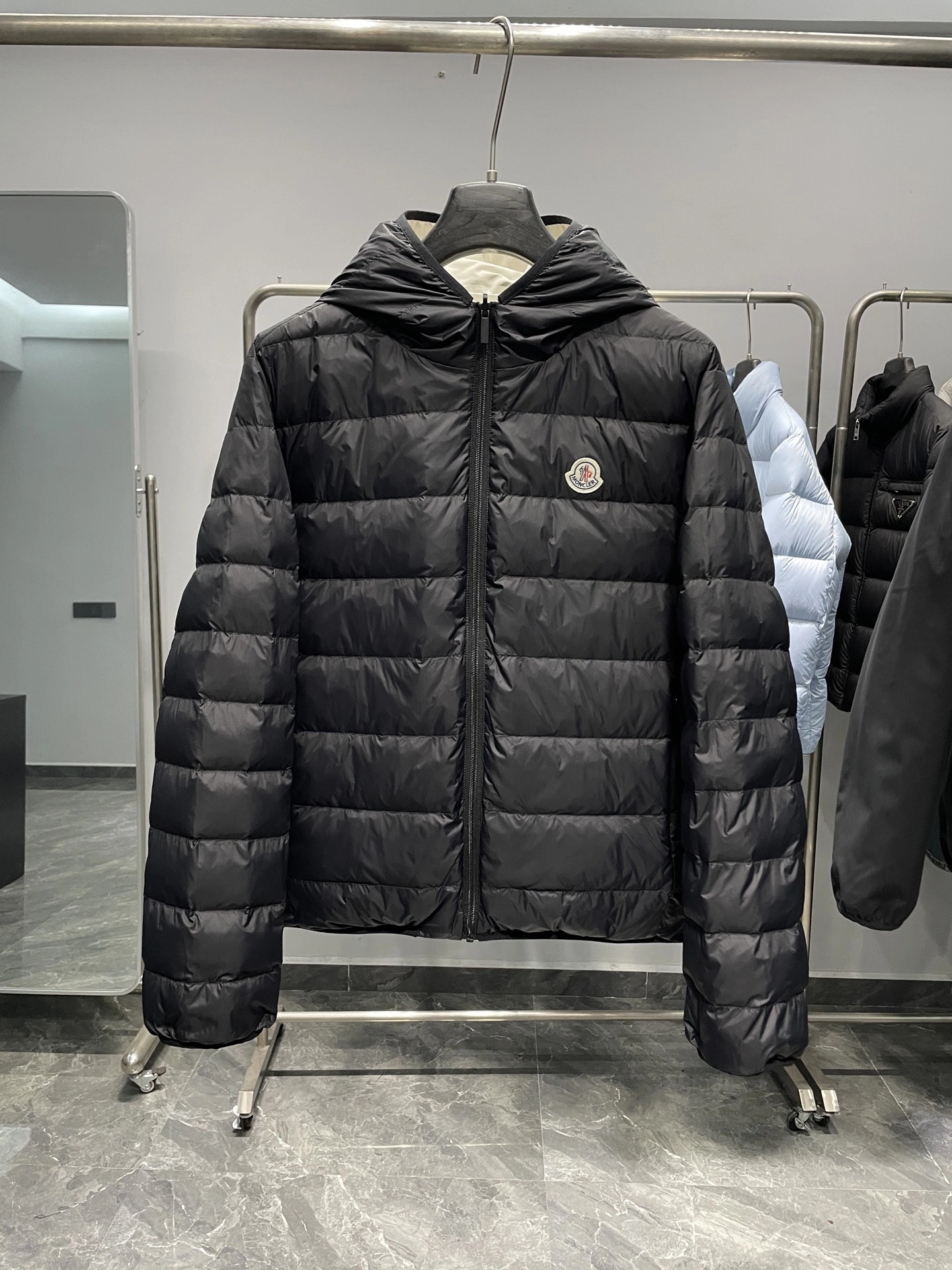 Bald Eagle- 7o9385r Down jacket reversible 2colour item:E-F360K0315-2