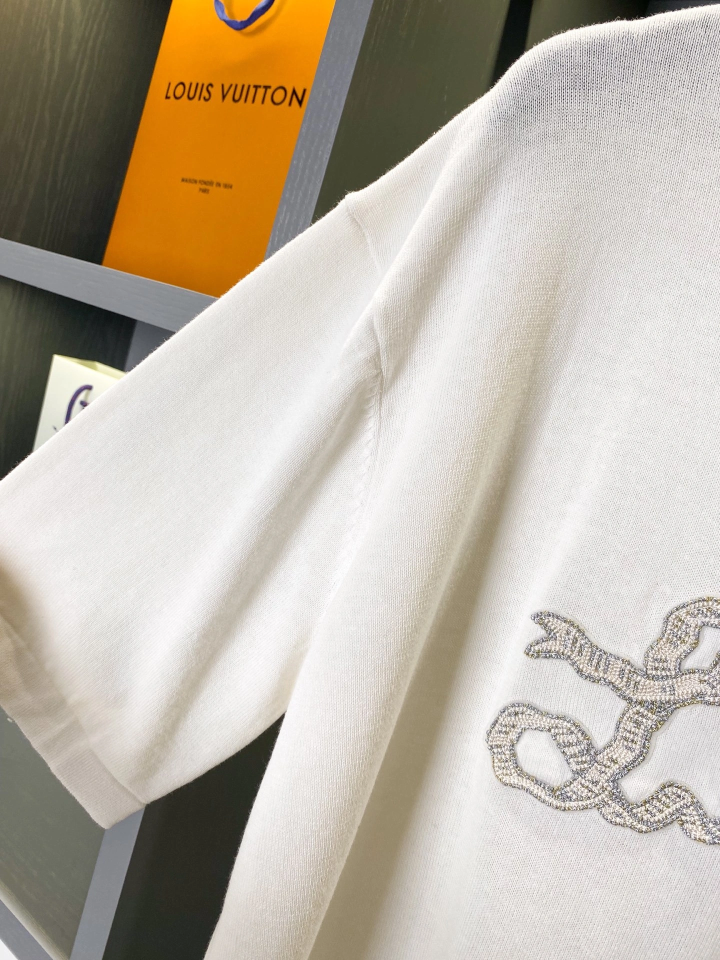 Bald Eagle- 8V Cotton embroidery oversize item:E-F020E1803