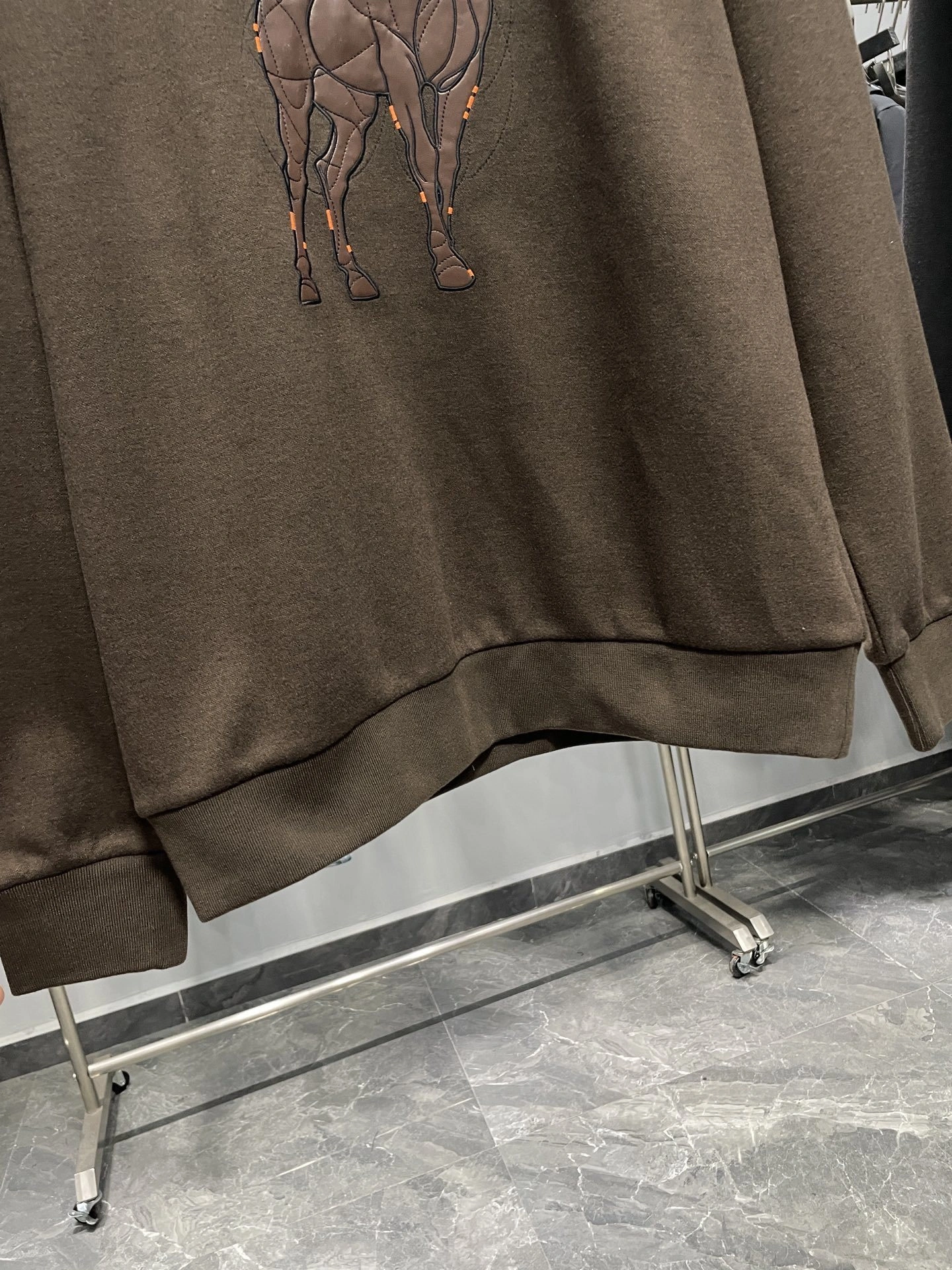 Bald Eagle- H5r75s embroidery Cotton oversize 2colour item:E-F360K0338-2