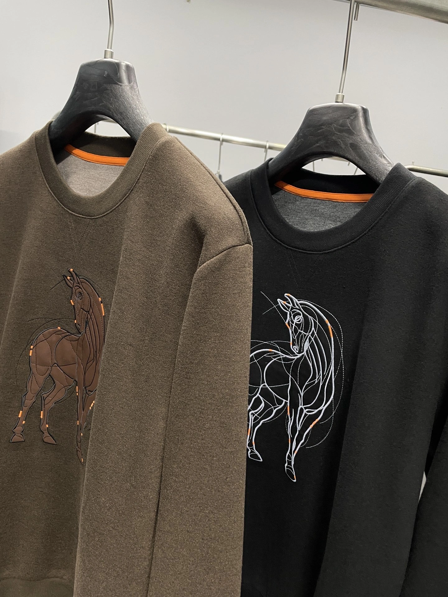 Bald Eagle- H5r75s embroidery Cotton oversize 2colour item:E-F360K0338-2