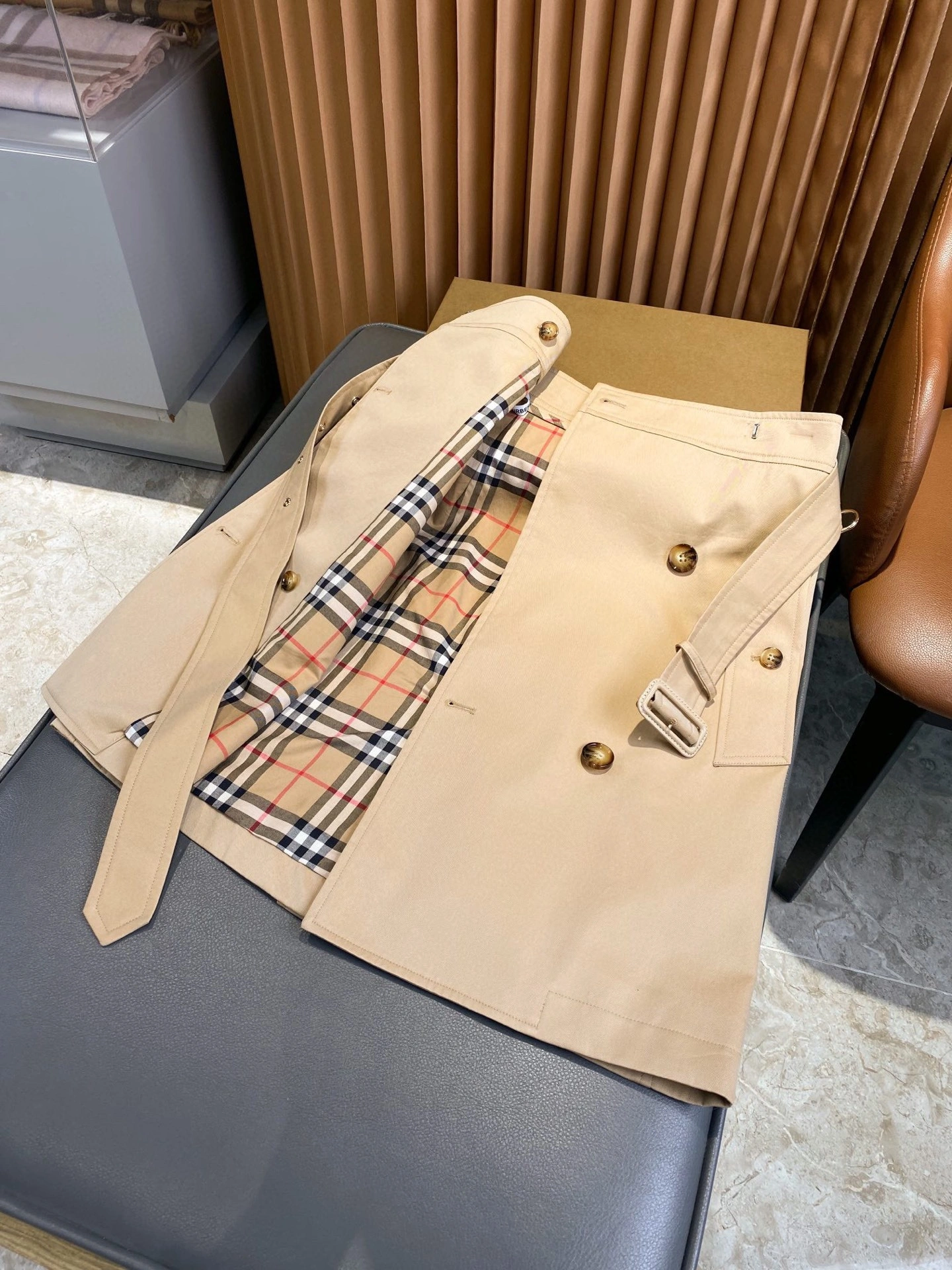 Bald eagle- 2ur25rry cotton Trench high quality version item:E-F020C3016