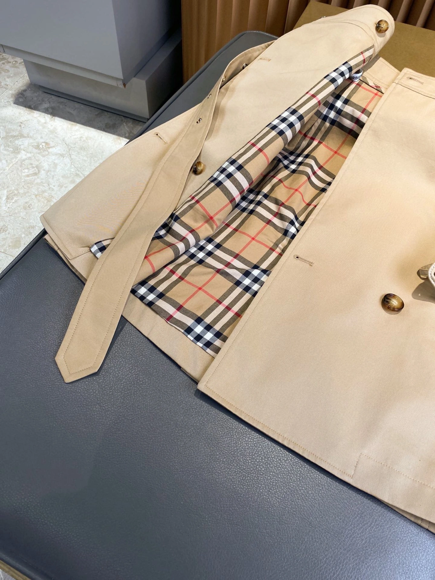 Bald eagle- 2ur25rry cotton Trench high quality version item:E-F020C3016