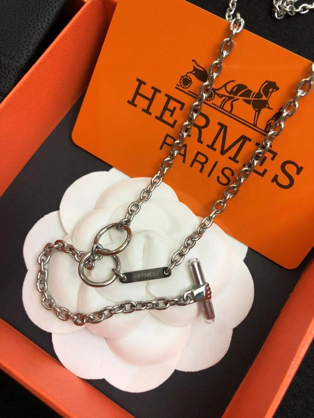 Barbara -- H5r75s necklace 2colour item:E-S092L3151-2H