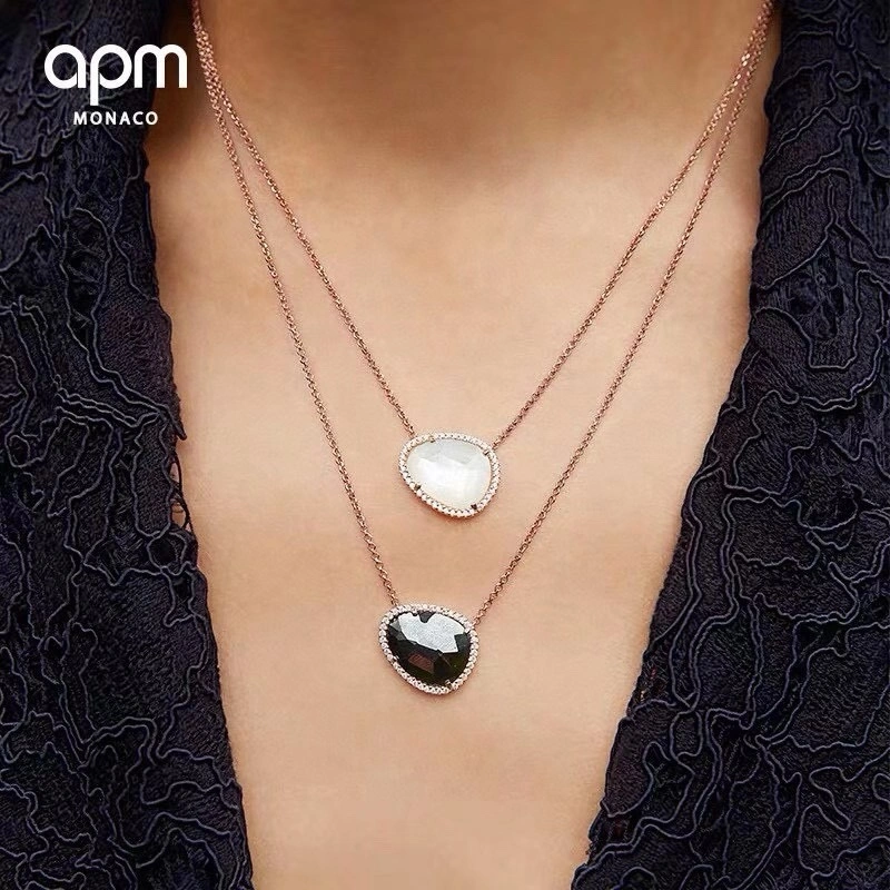 Barbara-- 1p7 necklace 2colour item:E-S092J1240-2H