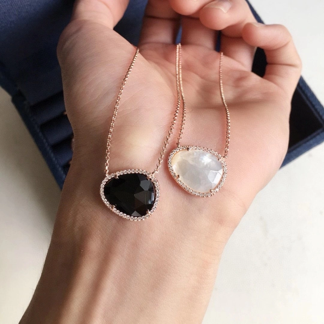 Barbara-- 1p7 necklace 2colour item:E-S092J1240-2H