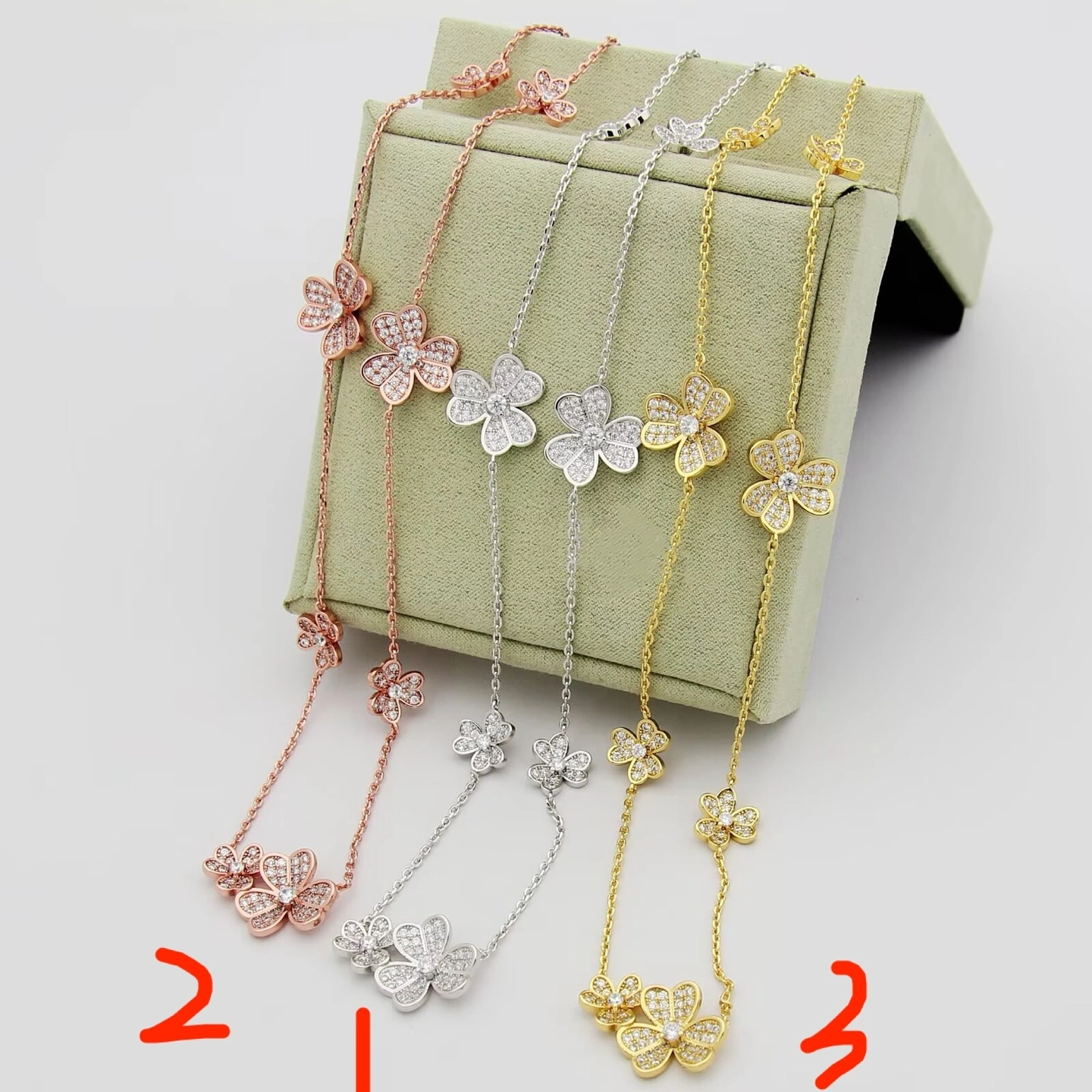 Barbara-- 1rp58s necklace 3colour item : E-S092J3012-3H