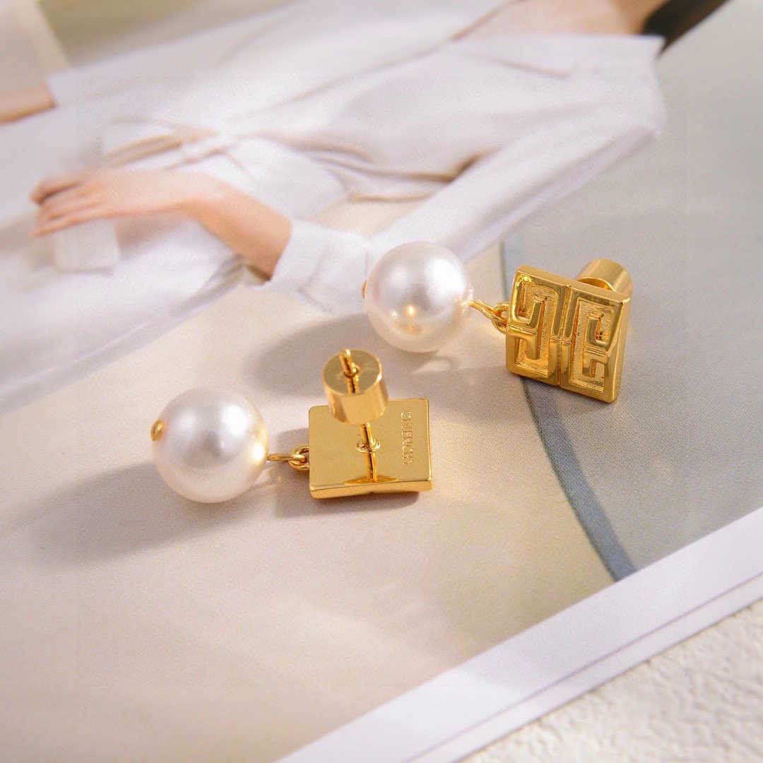 Barbara-- 2v861ri earrings 2colour item : E-S092J3128-2H
