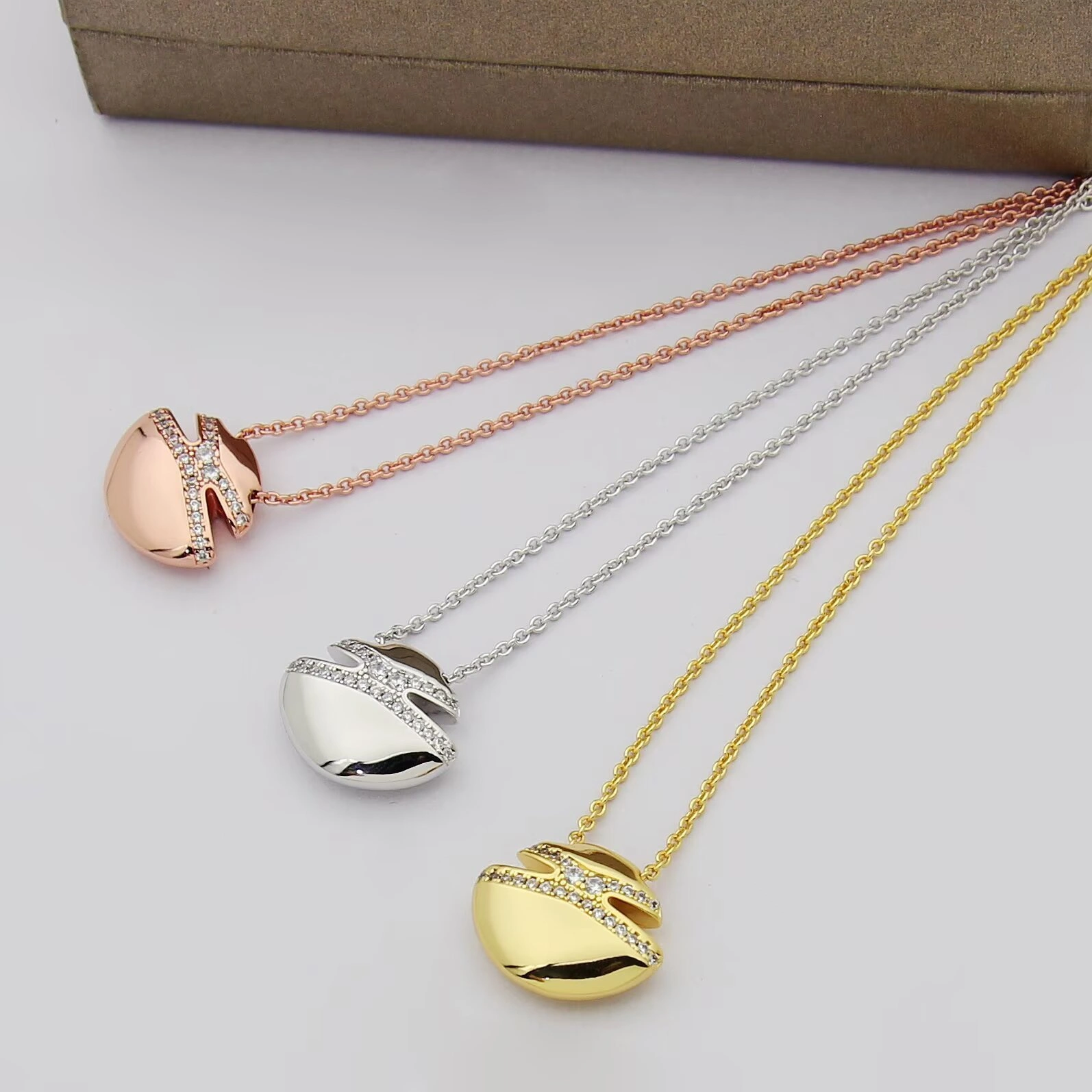 Barbara-- 2v861ri necklace 3Colour item : E-S092K1121-3H