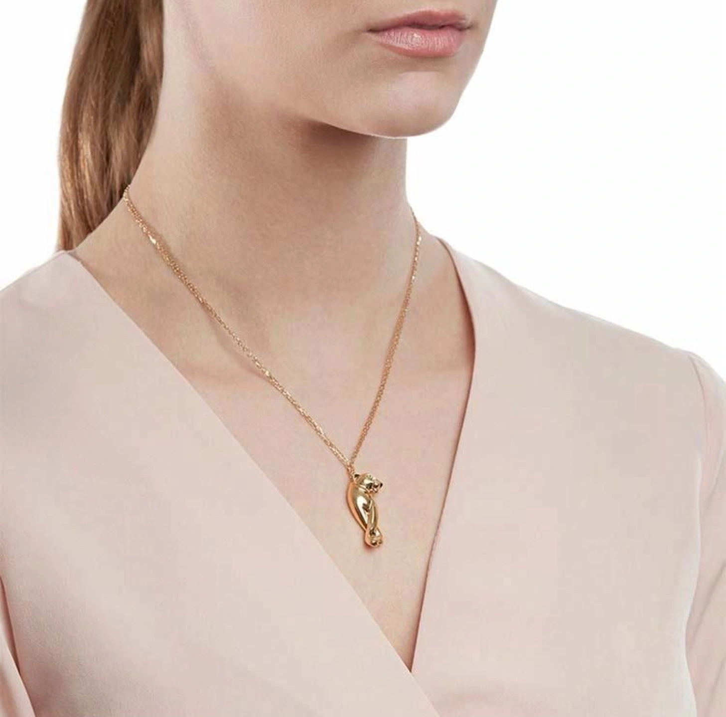 Barbara-- 31rti5r 18k gold necklace 3Colour item : E-S092K0819-3H