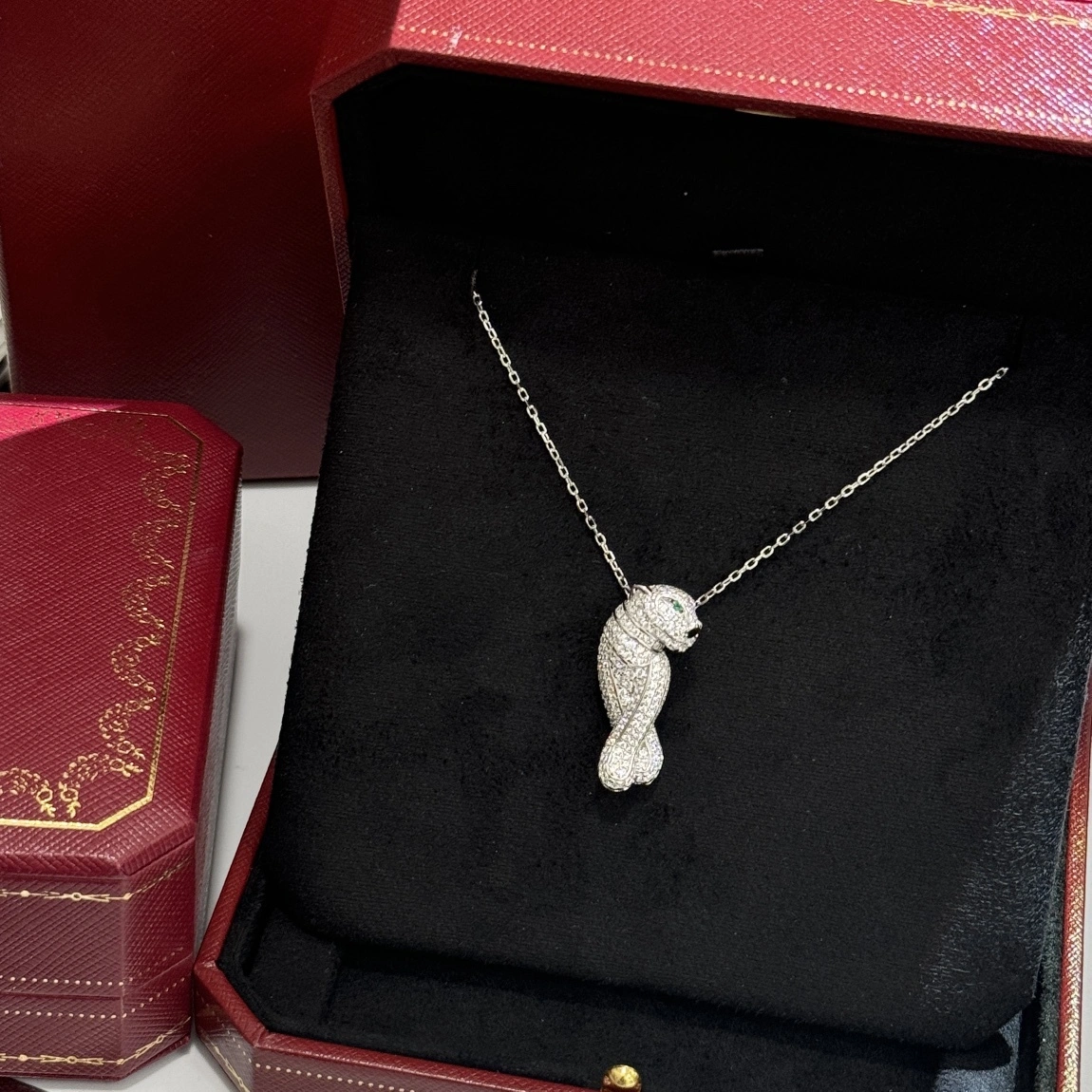 Barbara-- 31rti5r S925 silver necklace item : E-S092J3134H